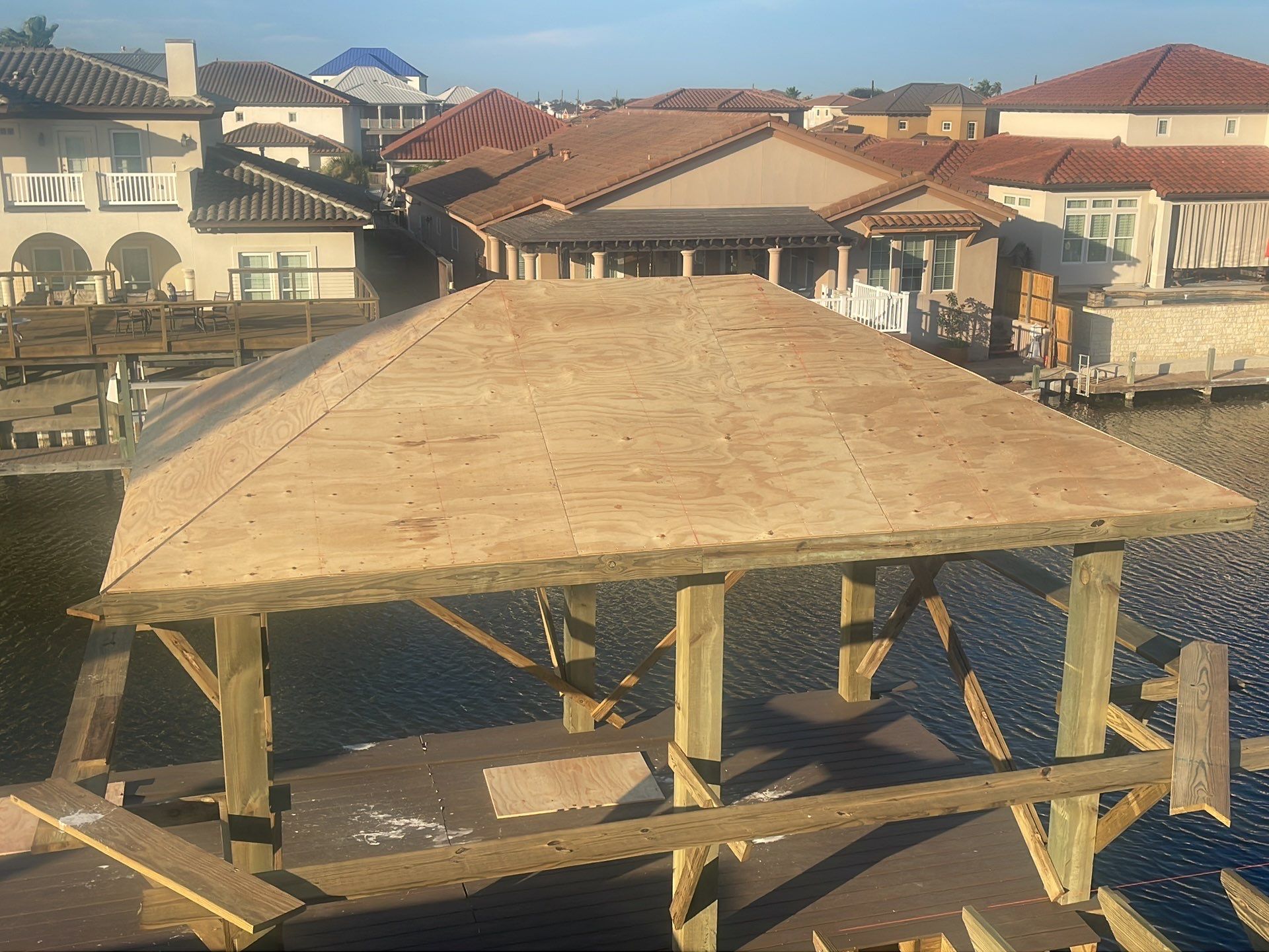 Residential Roofing Installation using GAF HDZ Shakewood by Lighthouse Roofing