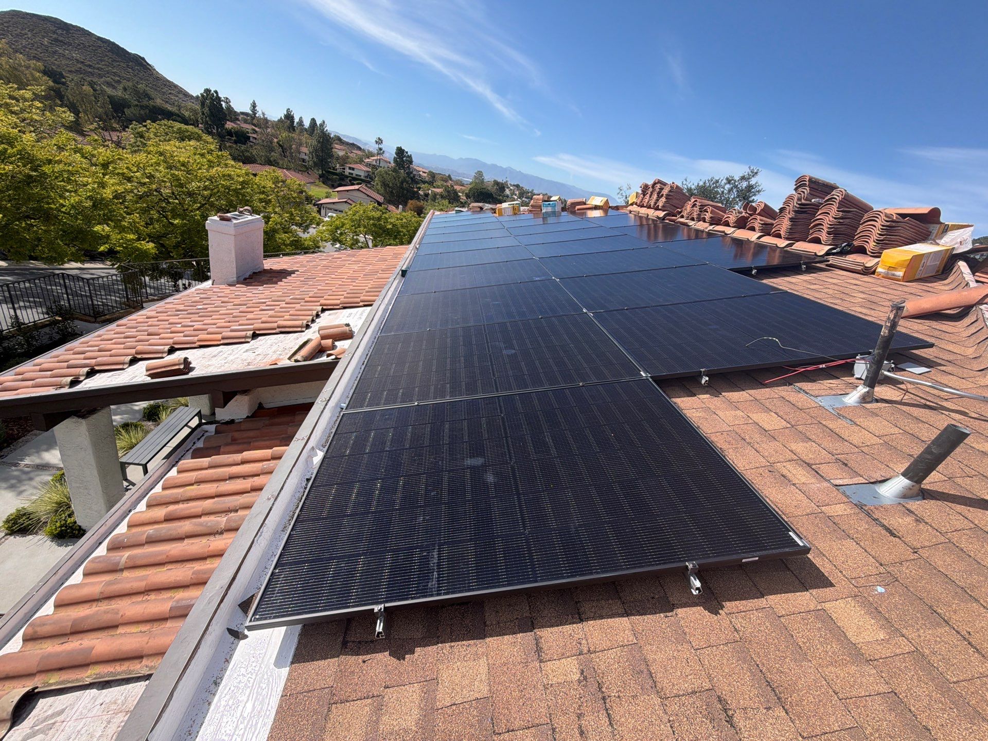 CertainTeed Solar and Tesla Powerwall 3 Installation in Thousand Oaks by AWS Solar