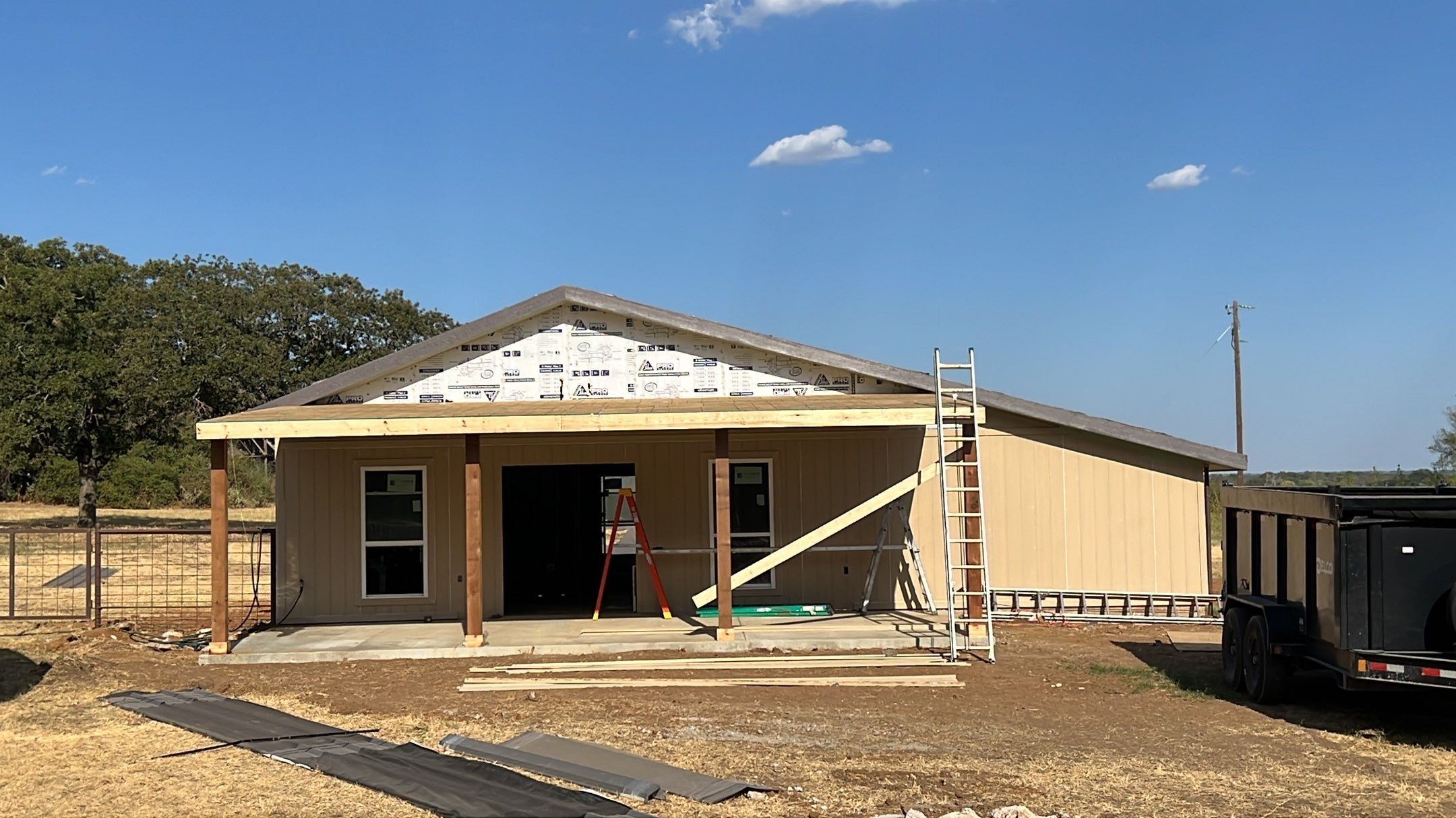New Home Construction  by Harvey Roofing & Construction