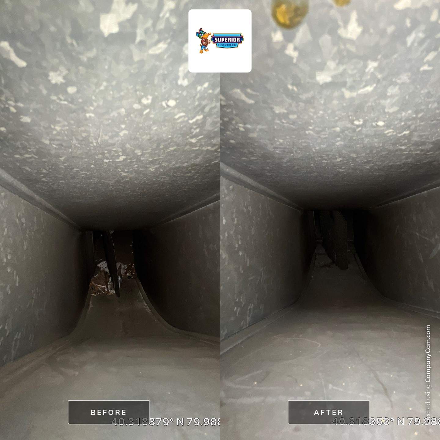 Air Duct Cleaning With a Vacuum Truck in Pittsburgh, PA by Superior Air Duct Cleaning