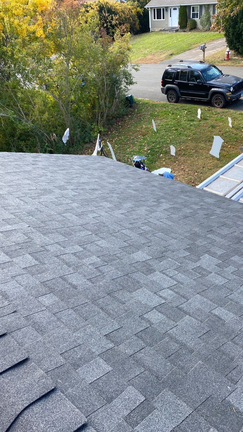 Residential Roofing Installation using Owens Corning TruDefinition by A Plus Exterior