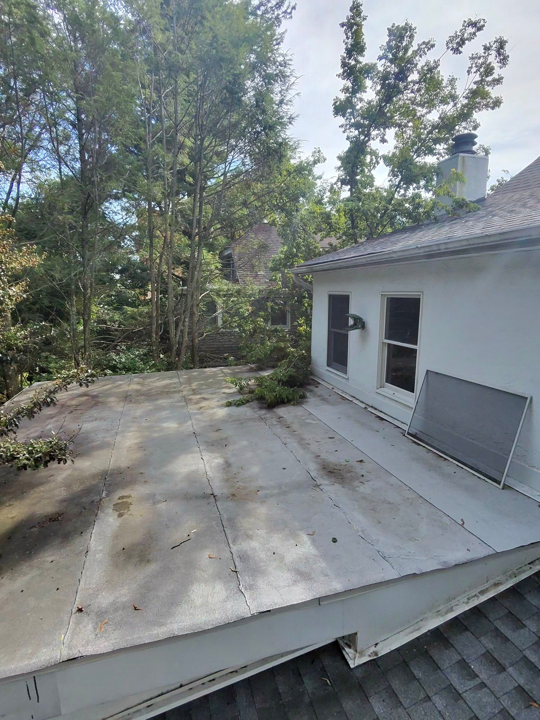 Gutter and Roof Cleaning for Residential Property in Great Neck by Above All Gutters 
