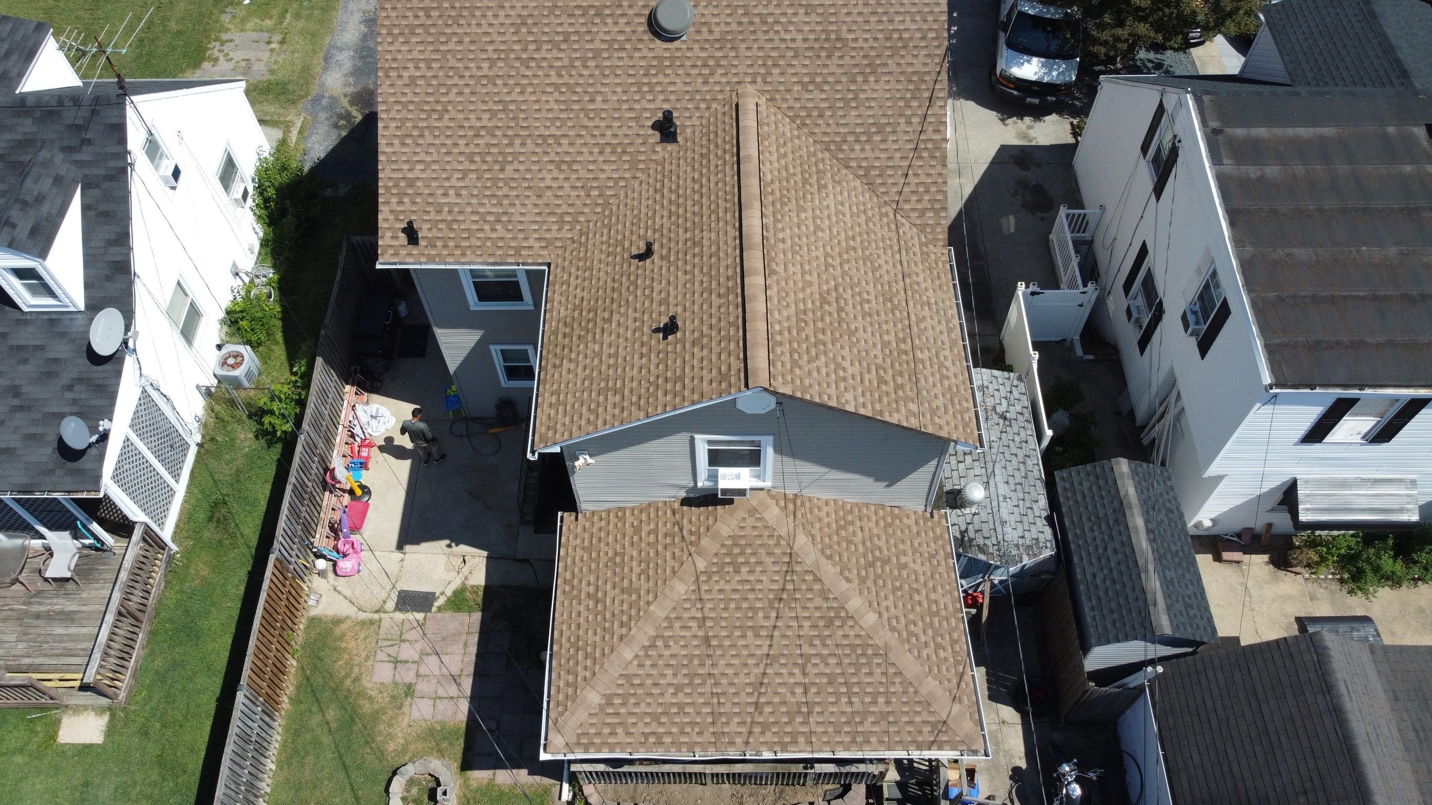 Residential Roofing Installation using GAF Timberline HDZ by Matter Roofing & Construction