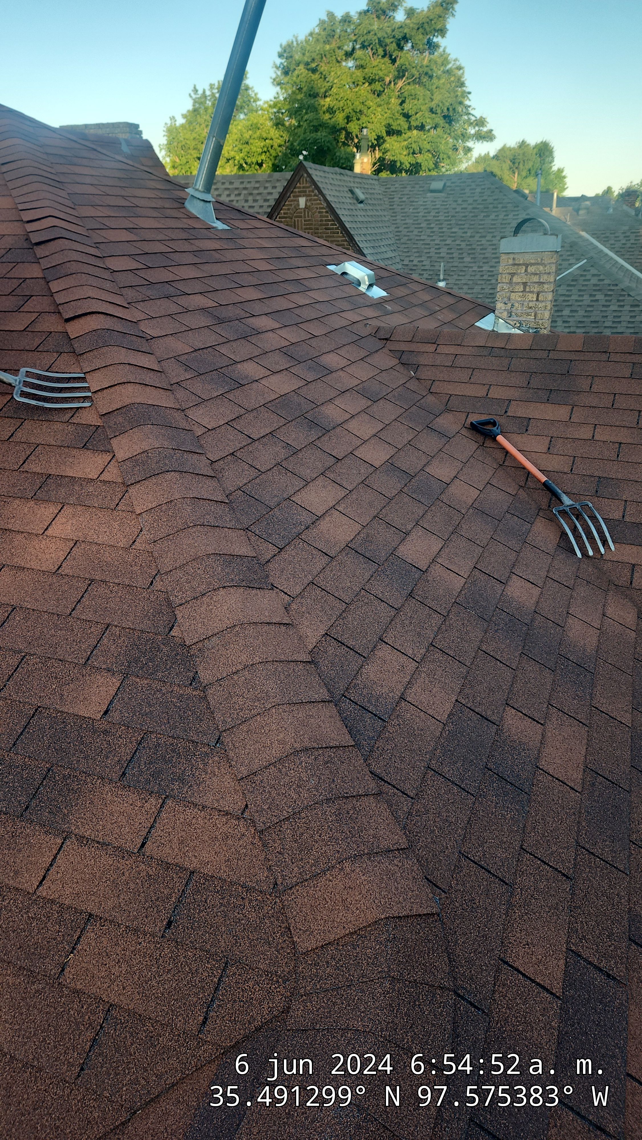 Residential Installation using Owens Corning by Castillo Roofing