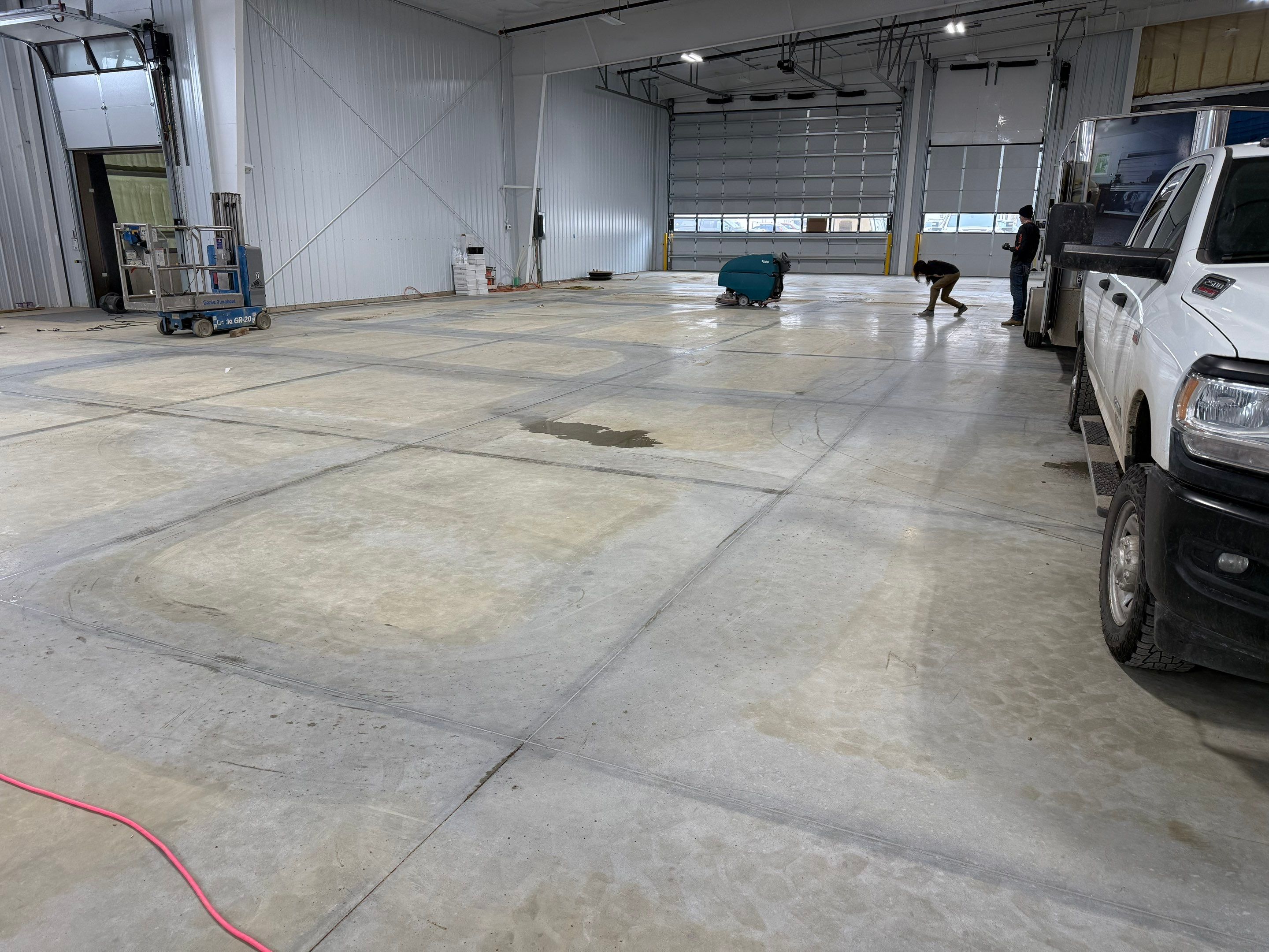 Industrial Concrete Polishing and Coating for Large Manufacturing Warehouse by Select Painting, Coatings & Garage Cabinets