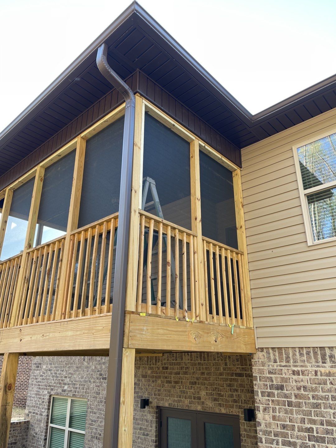 Silver Lakes Screened Porch by Pillar and Pine