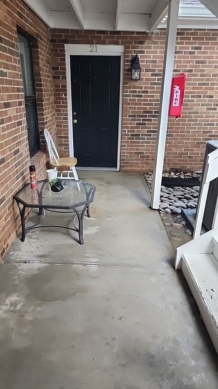 Apartment wash using cleaner by Power Wash Masters LLC