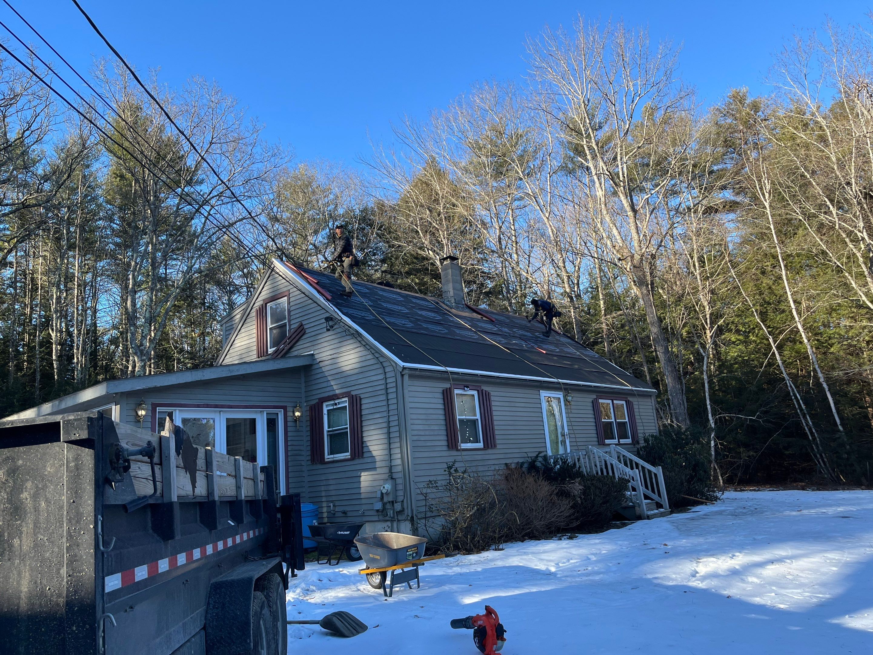 New Roof in Berwick, ME Today!! by Tall pine roofing