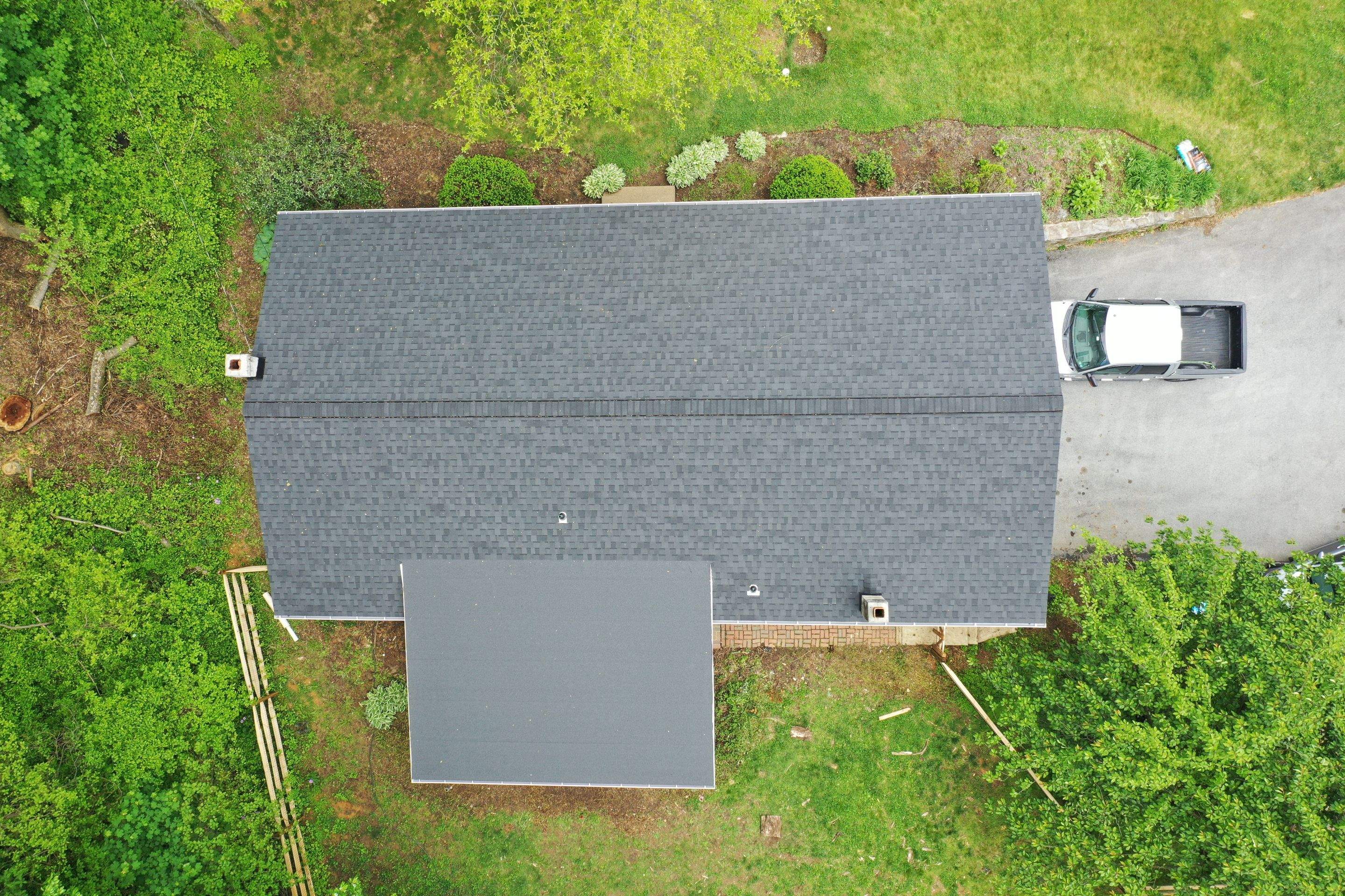 Roofing Installation using CertainTeed Landmark - Moire Black by Storm Guard of Ches-Mont PA