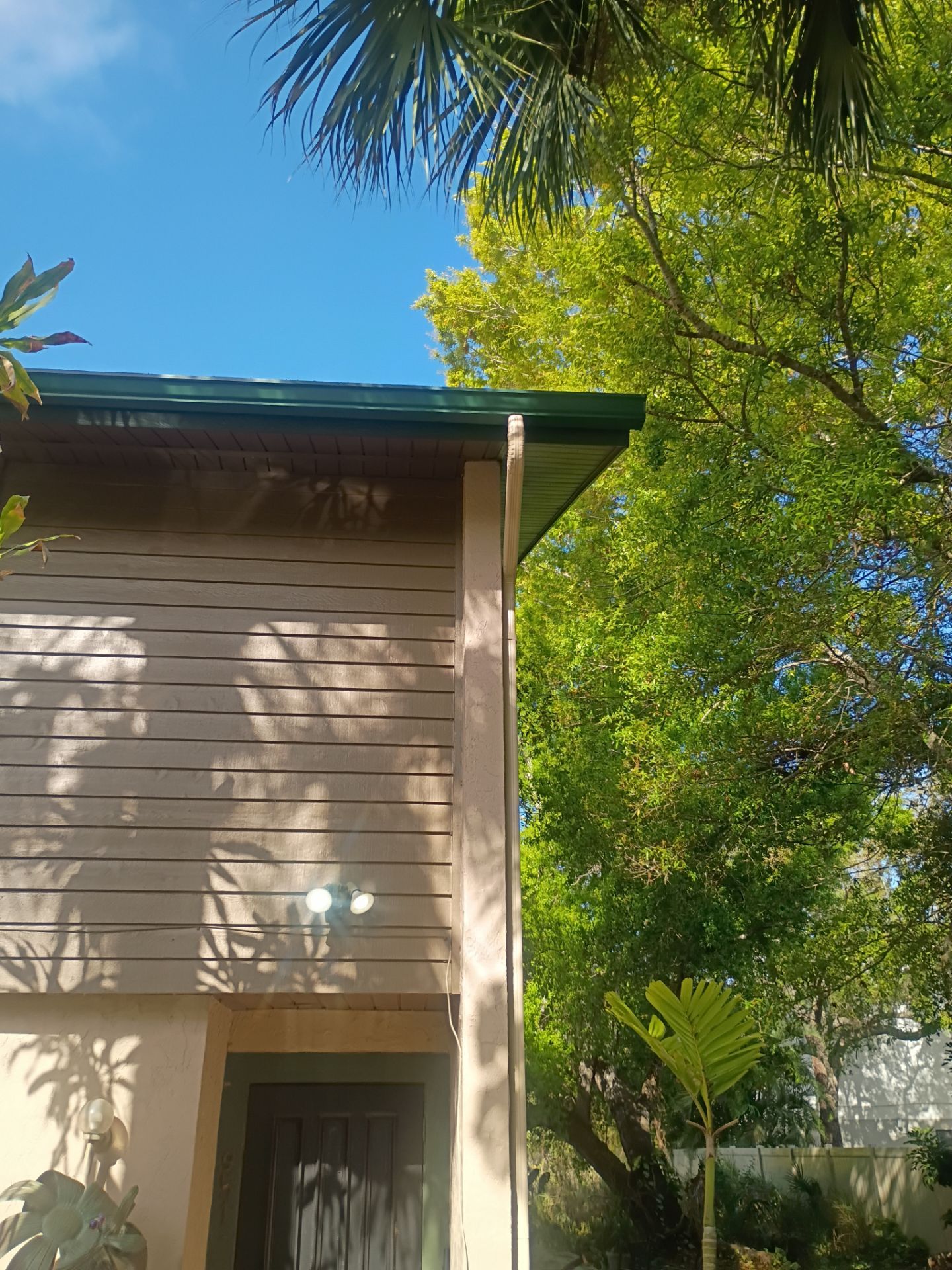 Leaf Guard using Gutter Guards & 3X4Downspoutsts in Sarasota FL by Gutter Professors