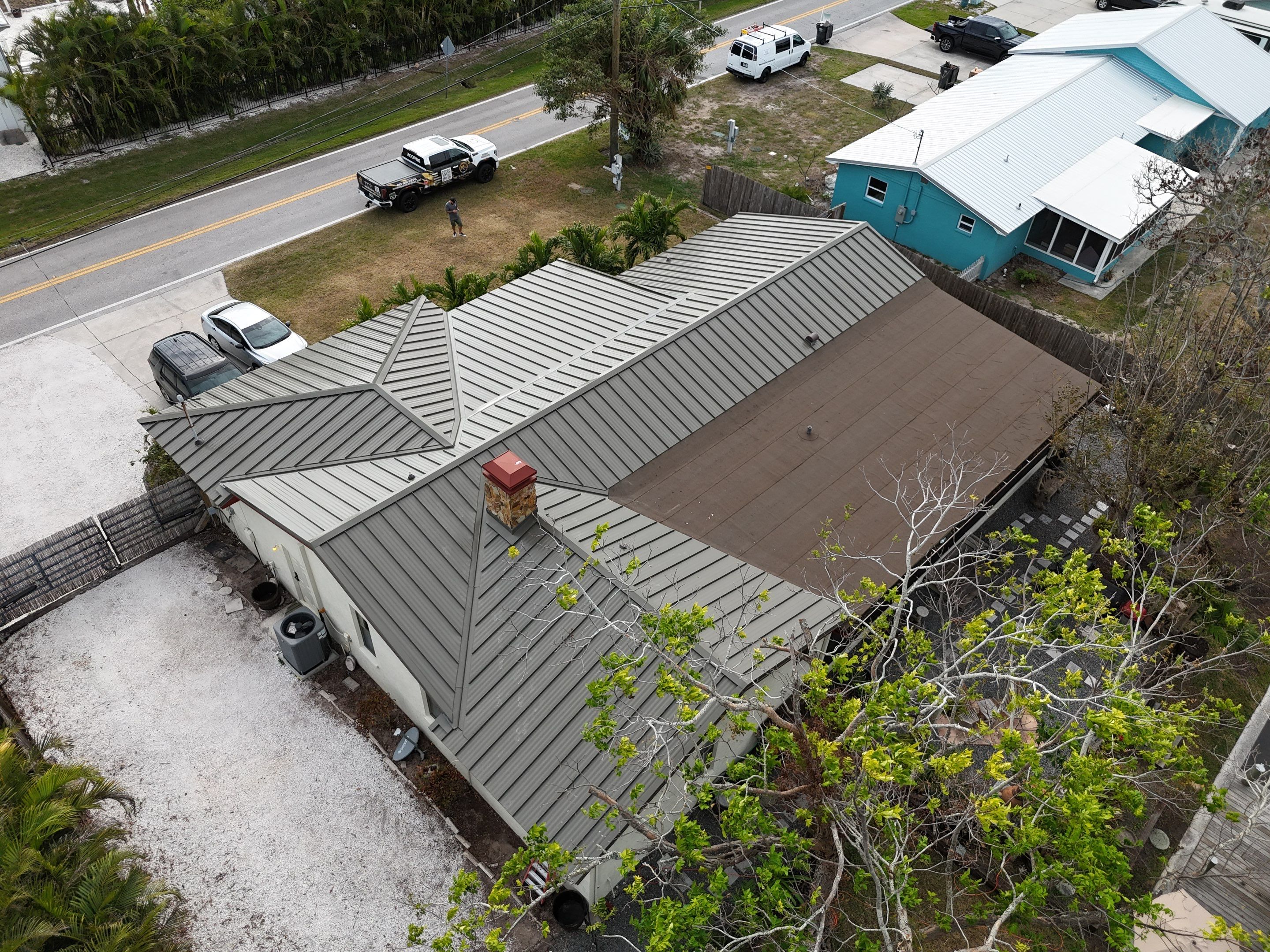 Roof replacement in Ruskin FL. by Steadfast Roofing 