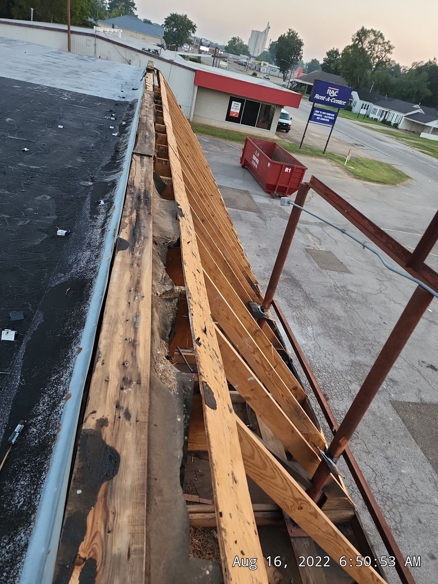 Commercial Roofing Installation using 50 mil PVC by Hostetler Roofing