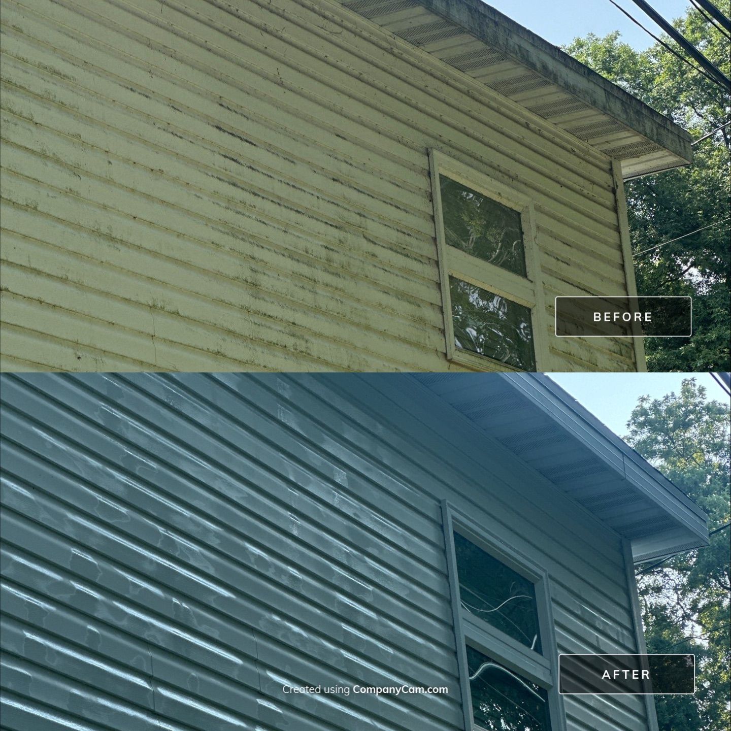 Project in Delavan by Simmons Power & Soft Washing