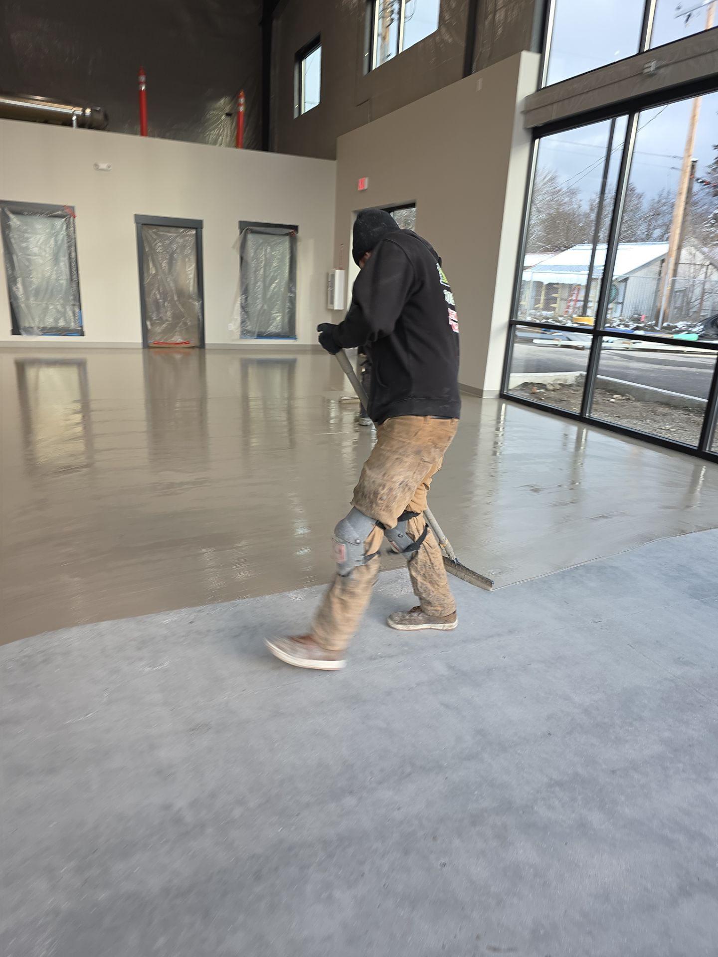 Claystone Hybrid Commercial Floor Coating for Cal Cars Showroom by Croc Coatings, LLC