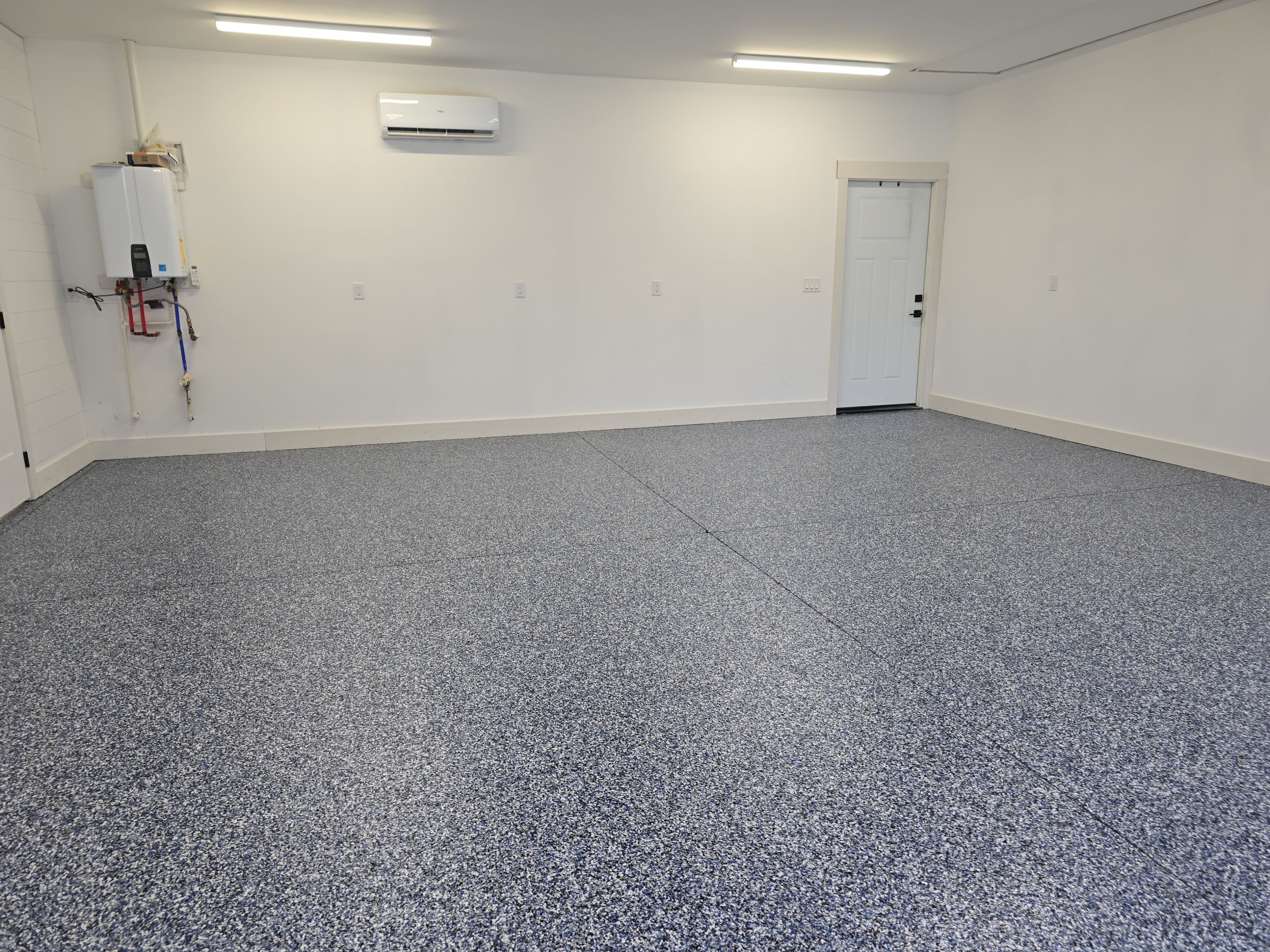 Garage Improvement using Denim! by Elite Floor Solutions