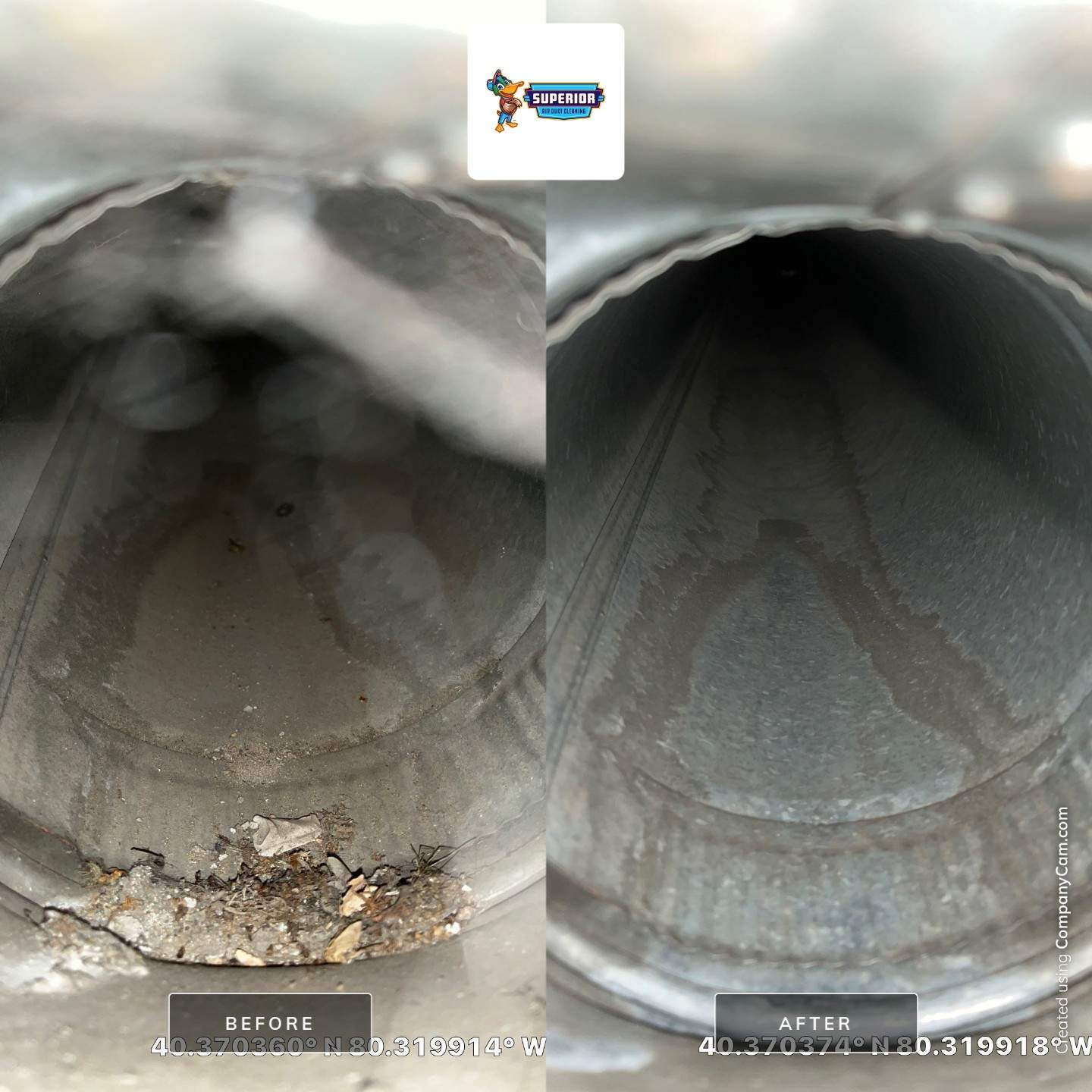 Air Duct Cleaning With a Vacuum Truck in Bulger, PA by Superior Air Duct Cleaning