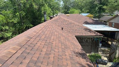 Brown Architectural Shingle Roof Replacement — Conroe, TX