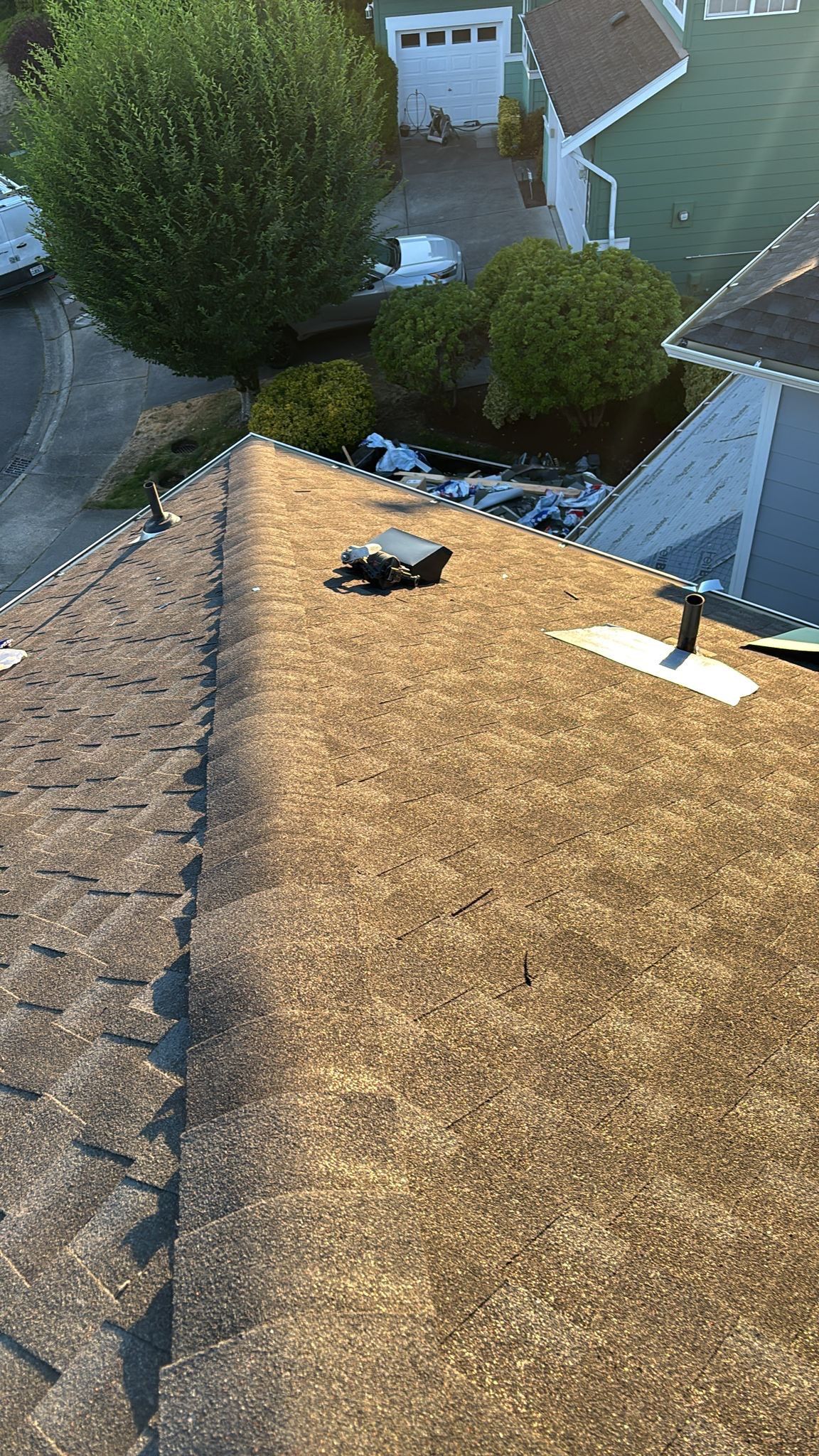 Residential Roofing Installation using GAF UHDZ Shingles by Roofing Formula LLC