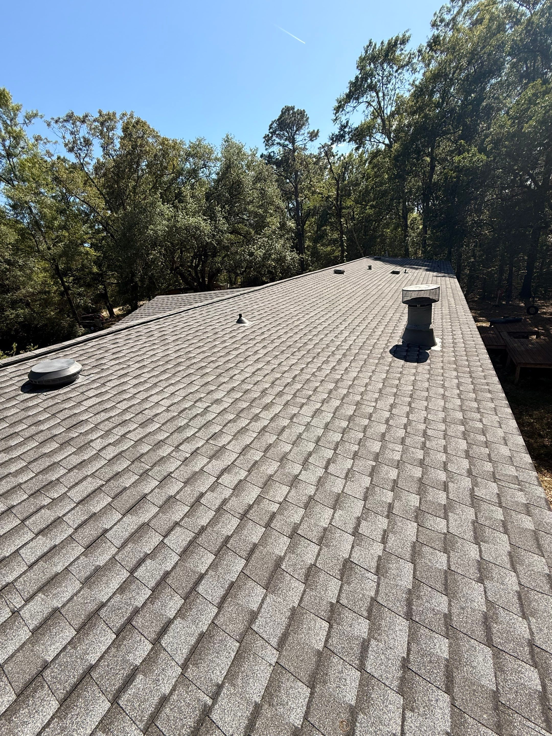 Manufactured Home Roof Replacement and Decking Repair in Kiln by Frontline Roofing