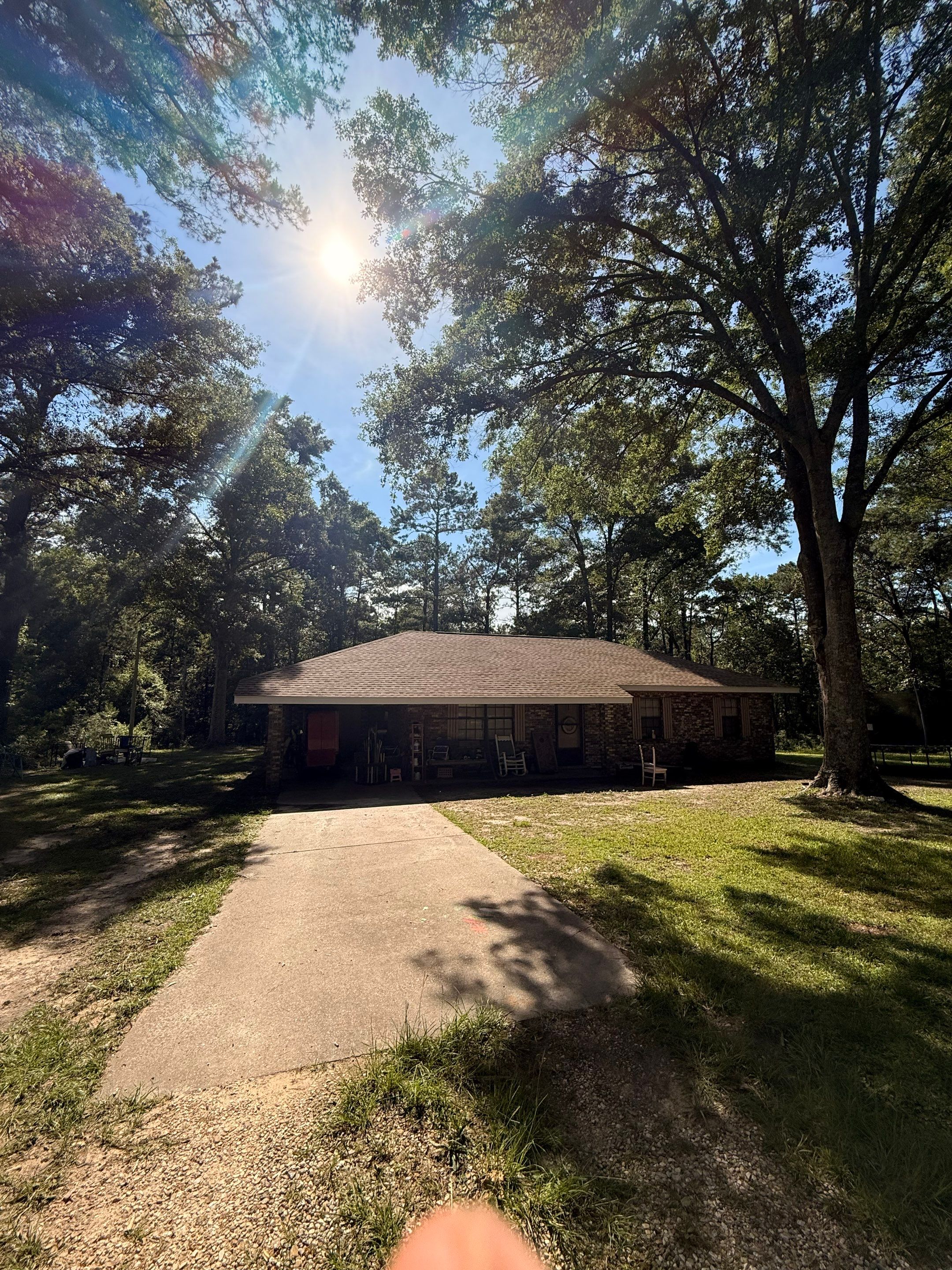 Architectural Shingle Roof Replacement for Poplarville Residential Home by Frontline Roofing