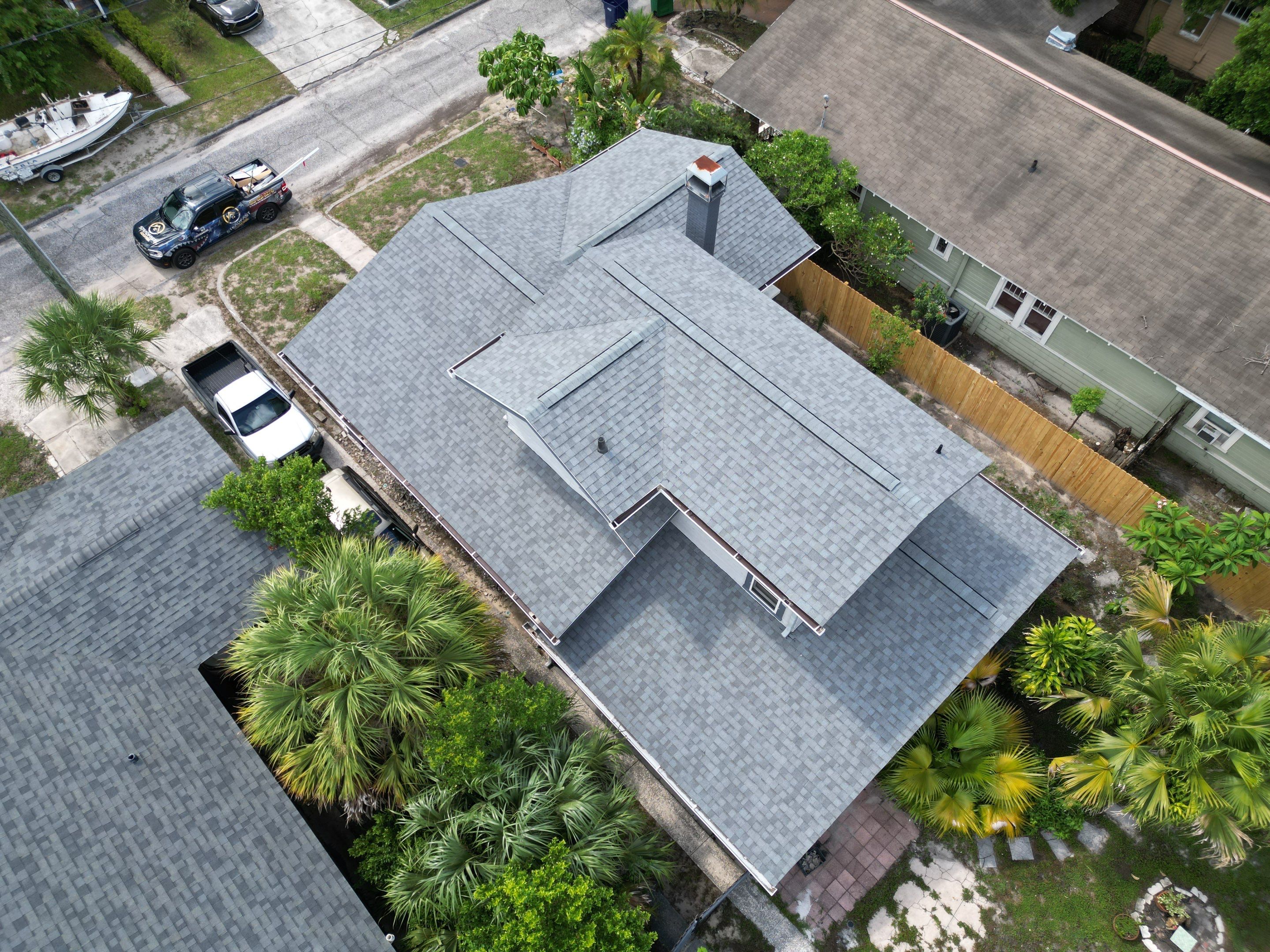 Roof Replacement in Tampa, FL. by Steadfast Roofing 