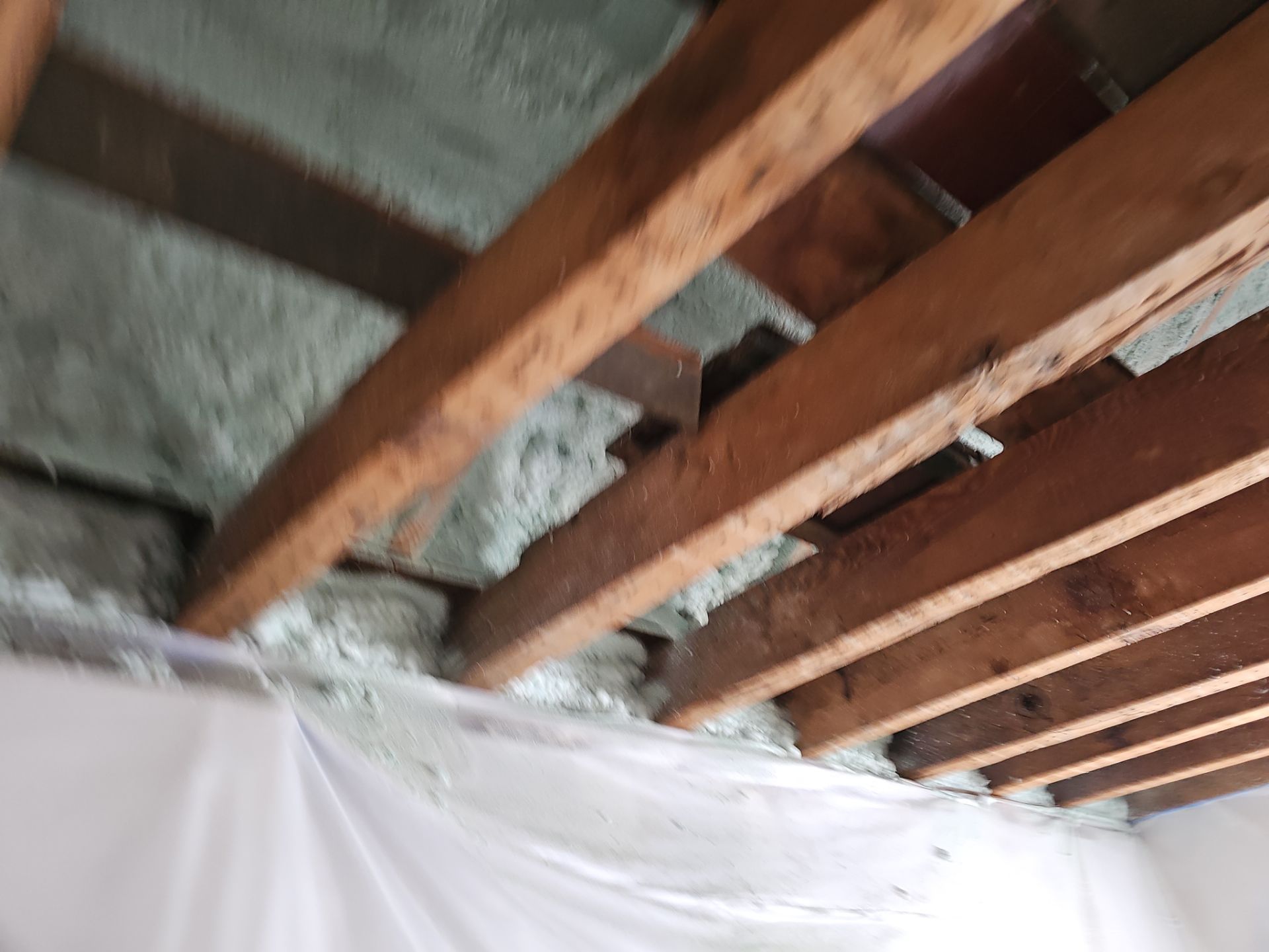 Attic Insulation using Closed Cell Spray Foam by NYS Foam & Energy