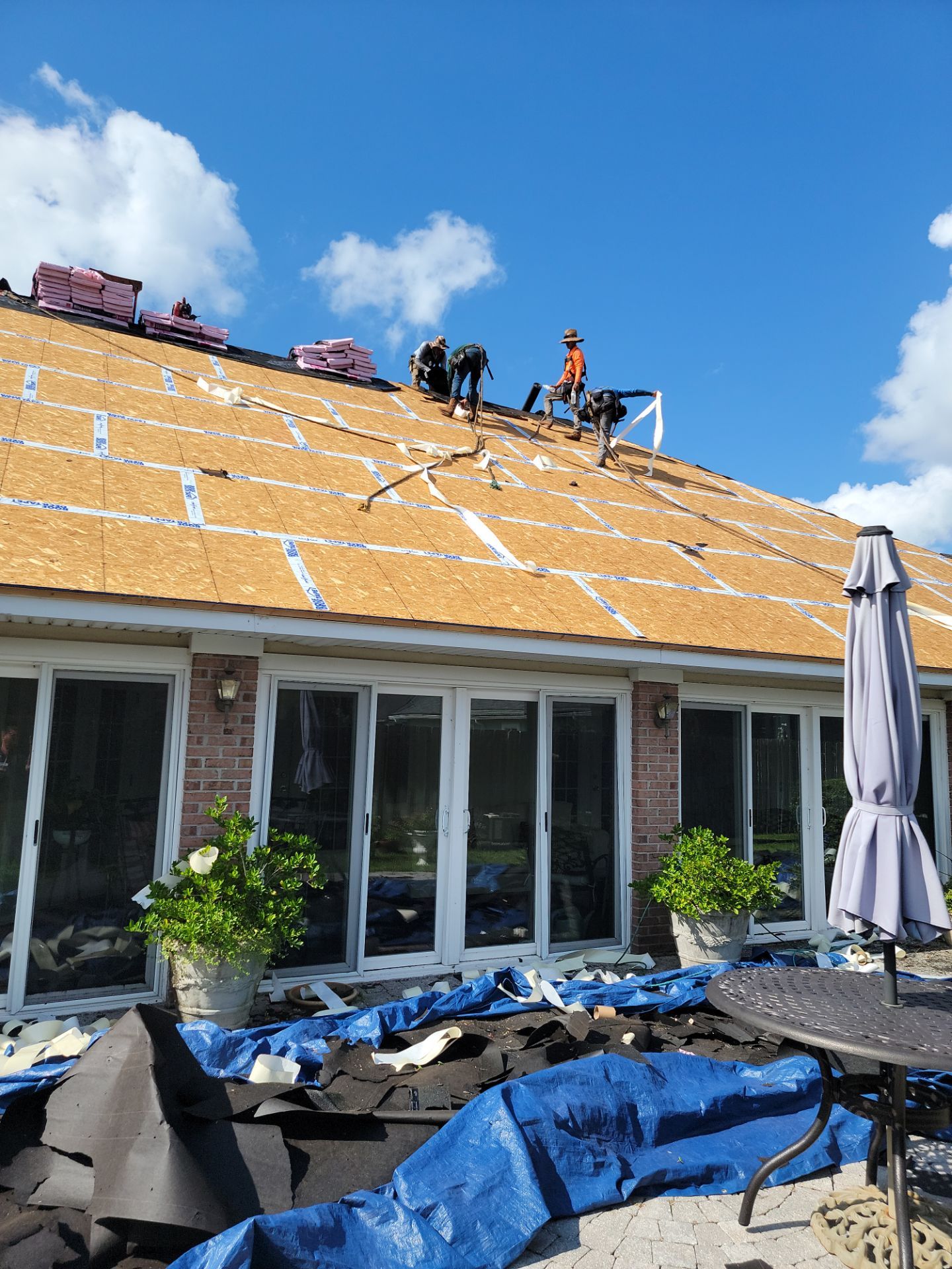 Residential Roofing Installation using Owens Corning TruDefinition Duration Shingles by Galaxy Builders, Inc.