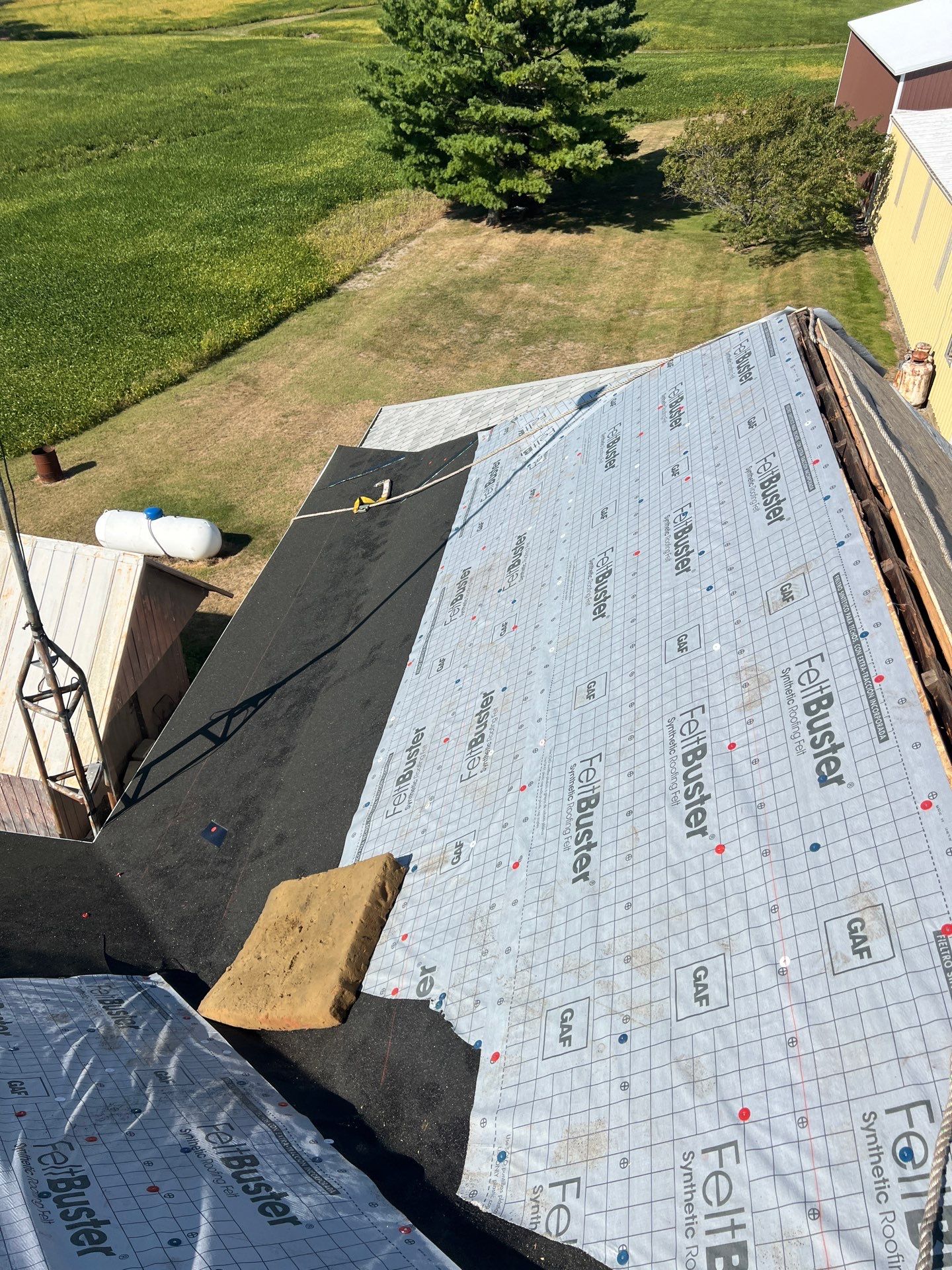 Residential Roofing Installation using Timberline HDZ Shingles - Nantucket Morning by RoofX 