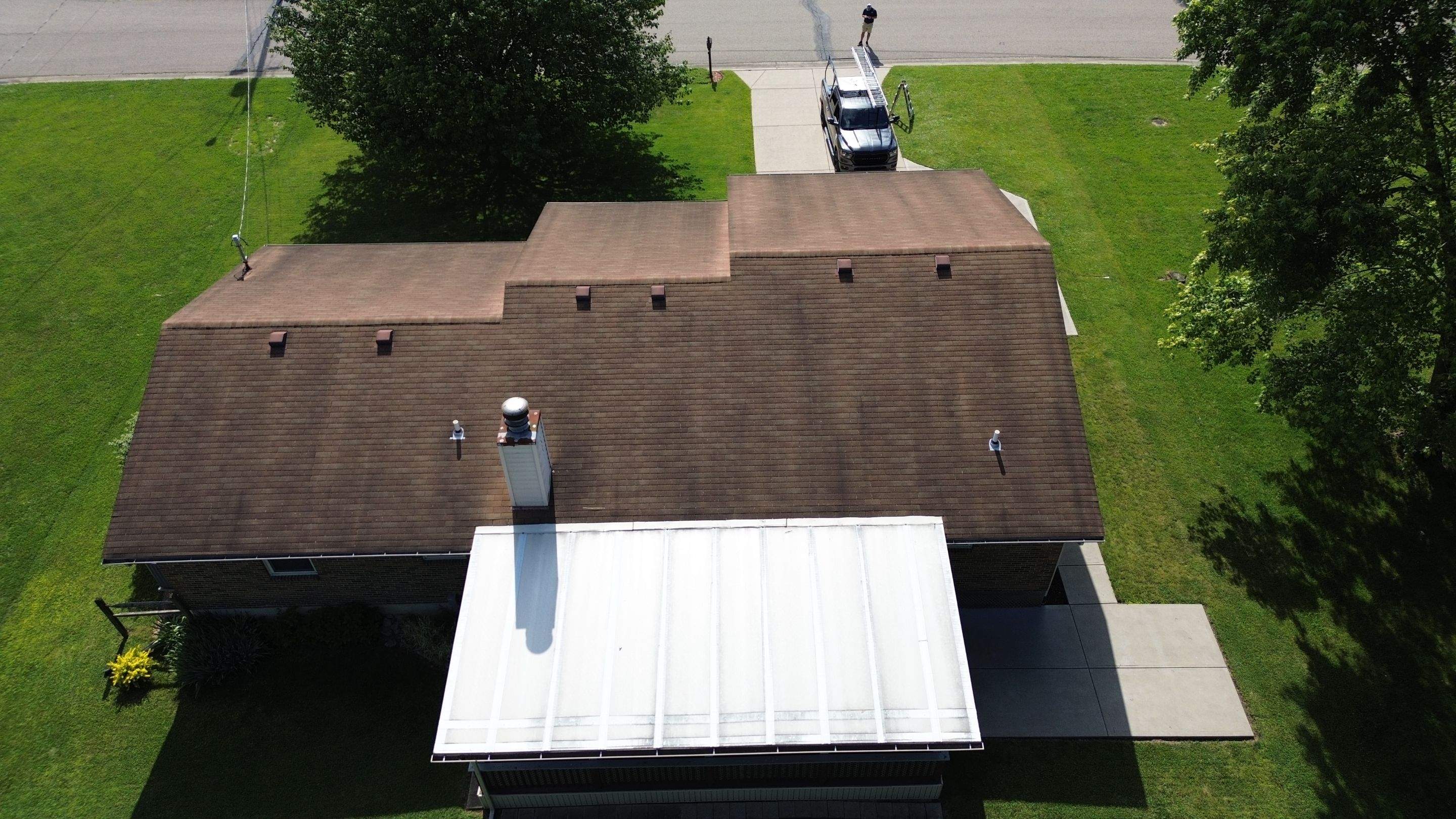 Atlas Weathered Shadow Roof Replacement by Tamlin Roofing