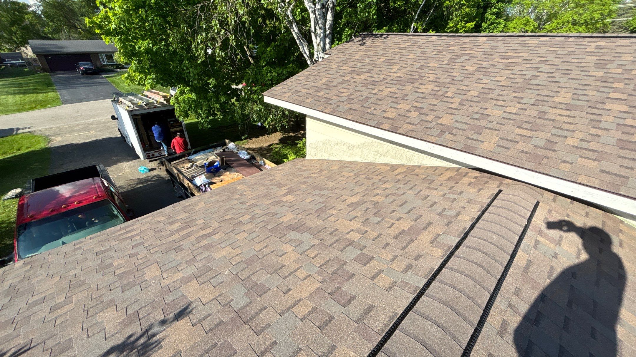 Roof Replacement using Owens Corning Teak by 180 Contractors