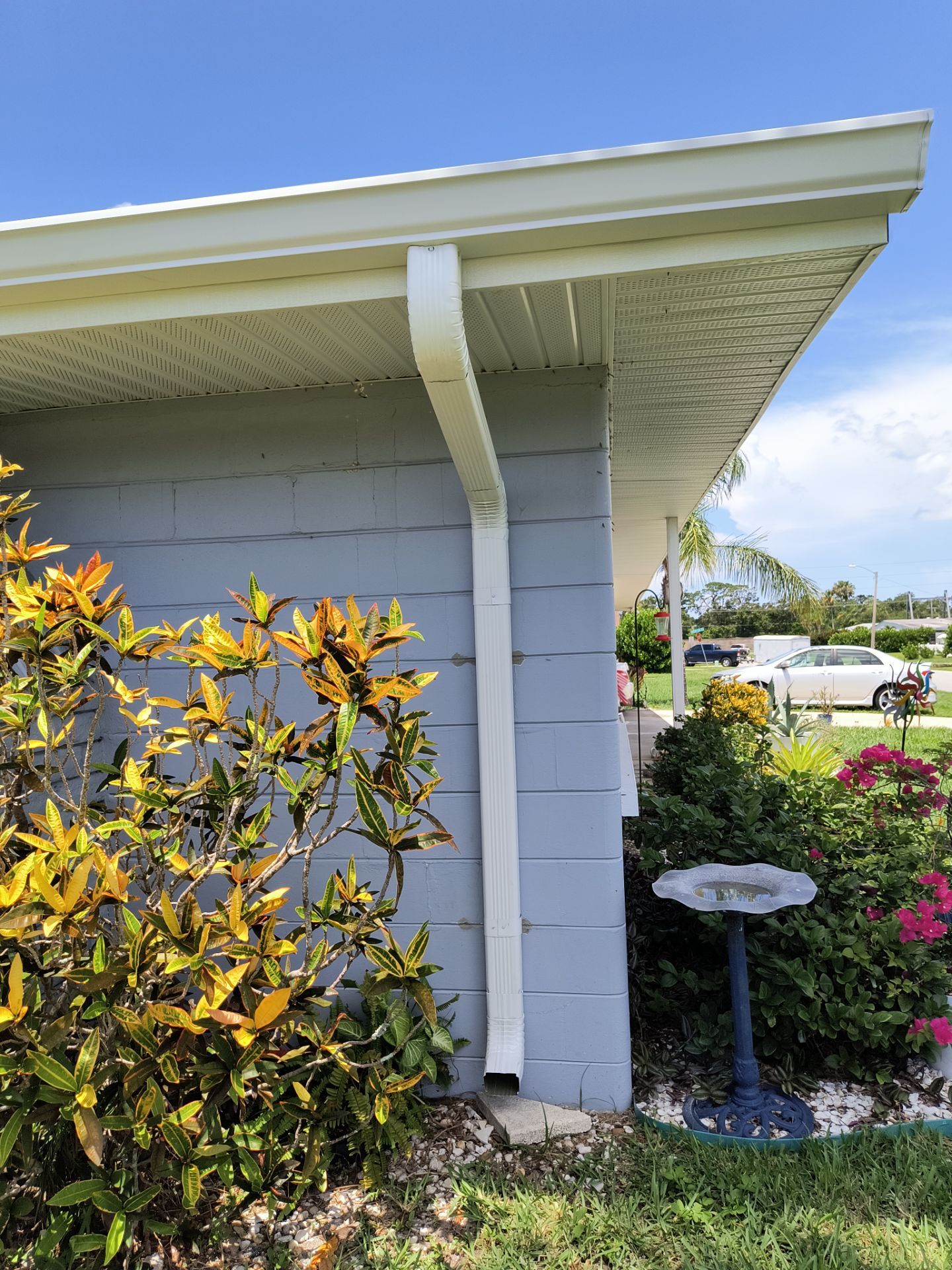 Residential Gutter Upgrade in Sarasota FL by Gutter Professors