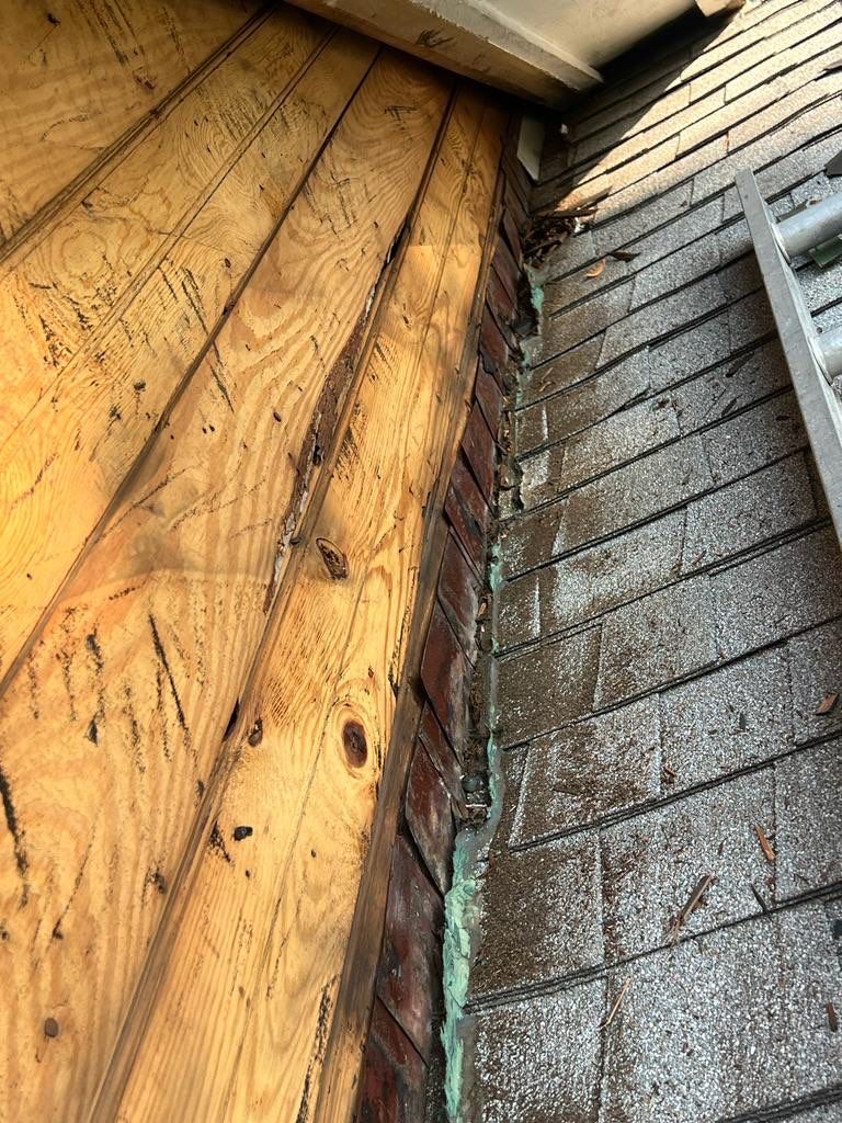 Siding Repair using Wood Shake by A Plus Exterior