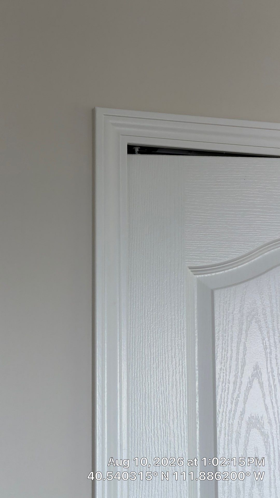 Interior Door Maintenance and Window Leak Repair in Draper by CompanyCam Sales Demo