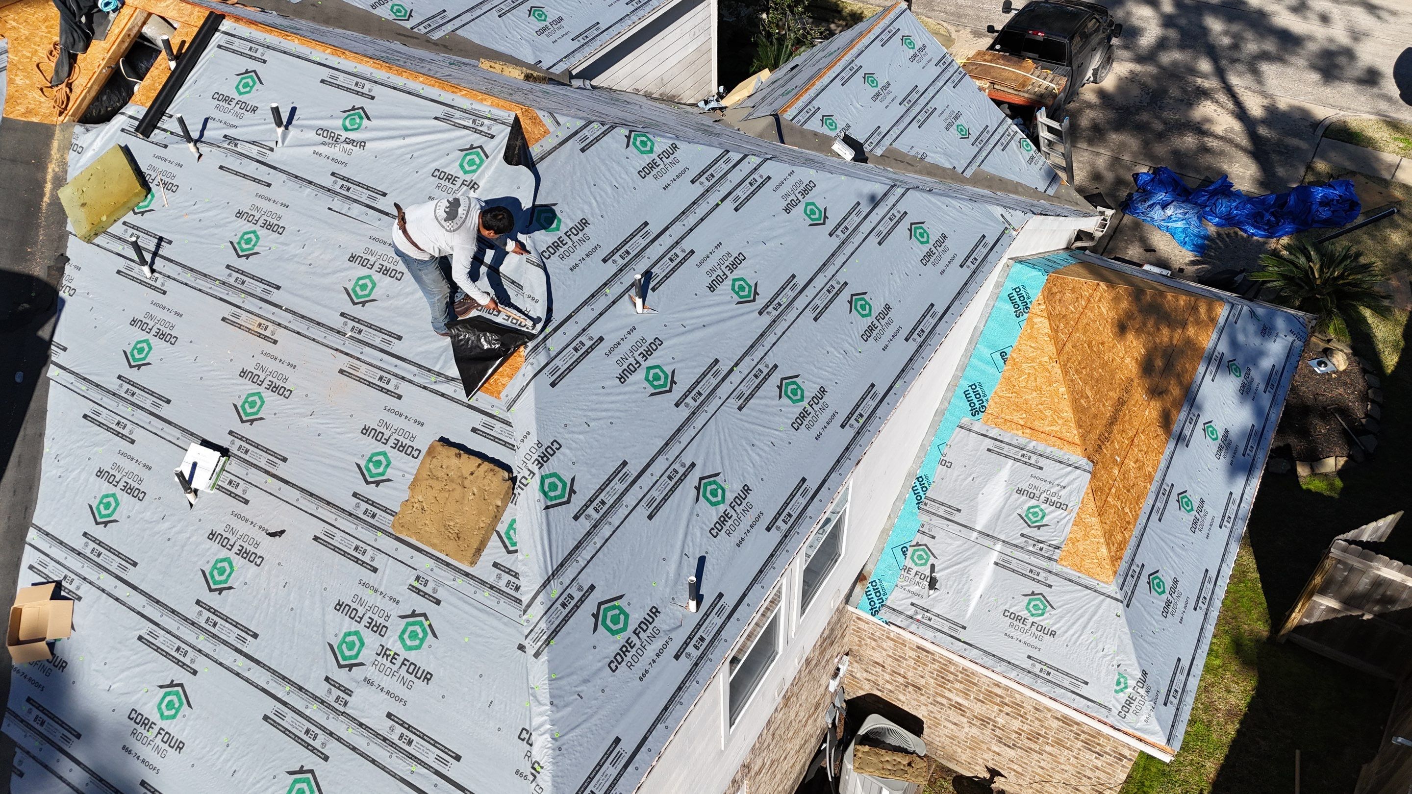 Roof Replacement in Coles Crossing! by Core Four Roofing