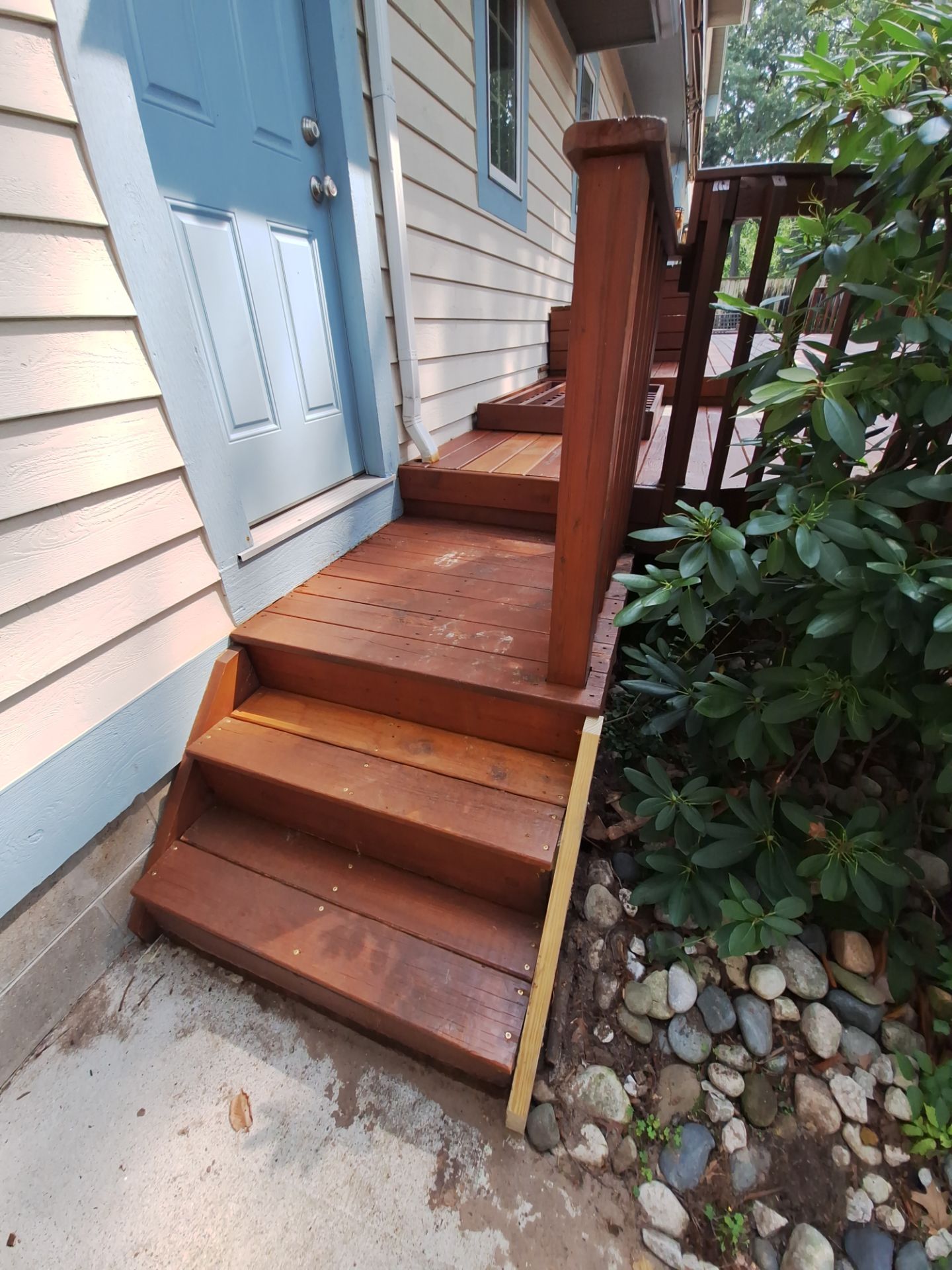 Interior Renovation and Multi-Level Deck Staining in Norton Shores by Gordon Painting
