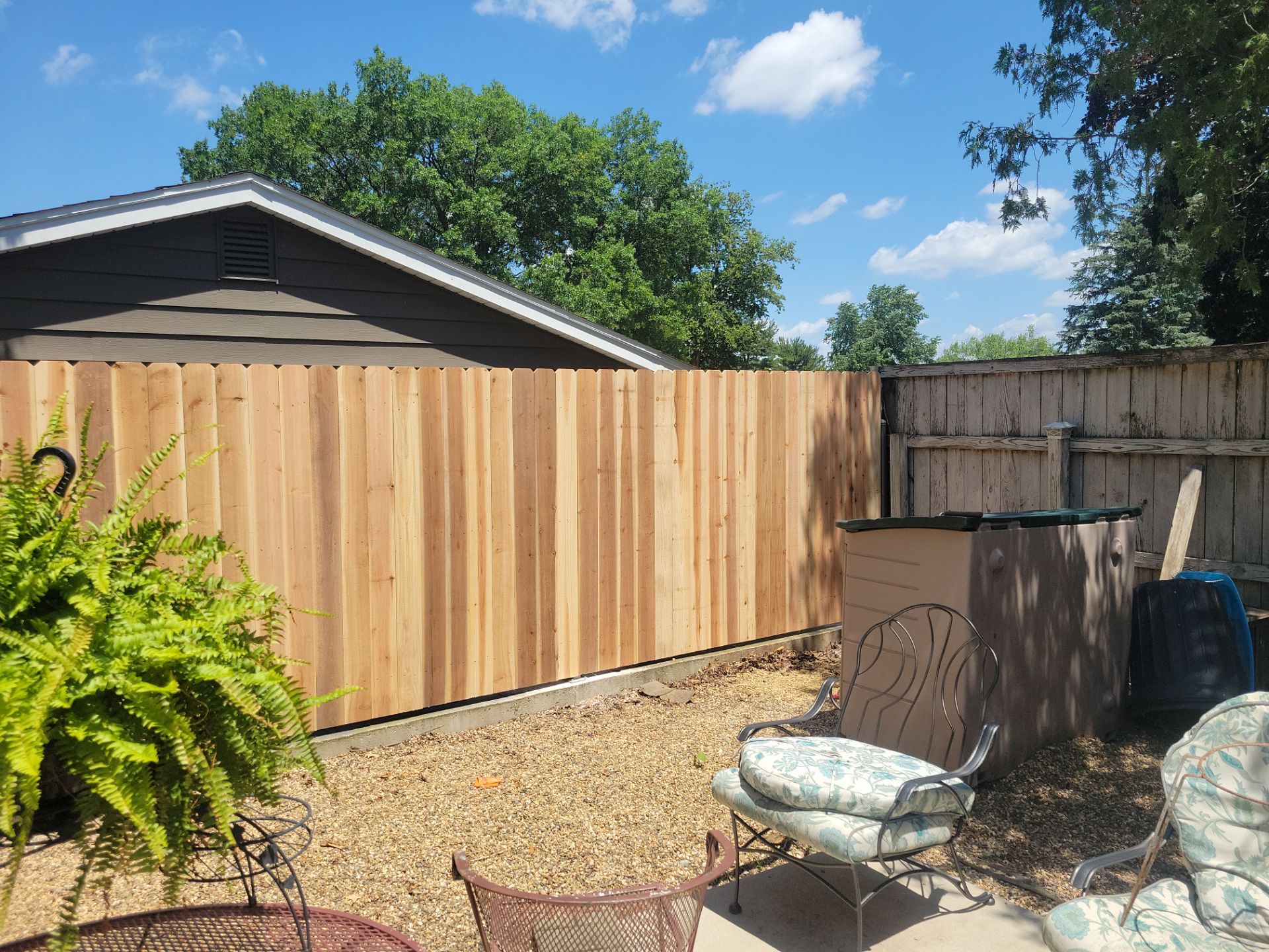 Project in Cedar Falls by Perfect Picket Fence and Stain