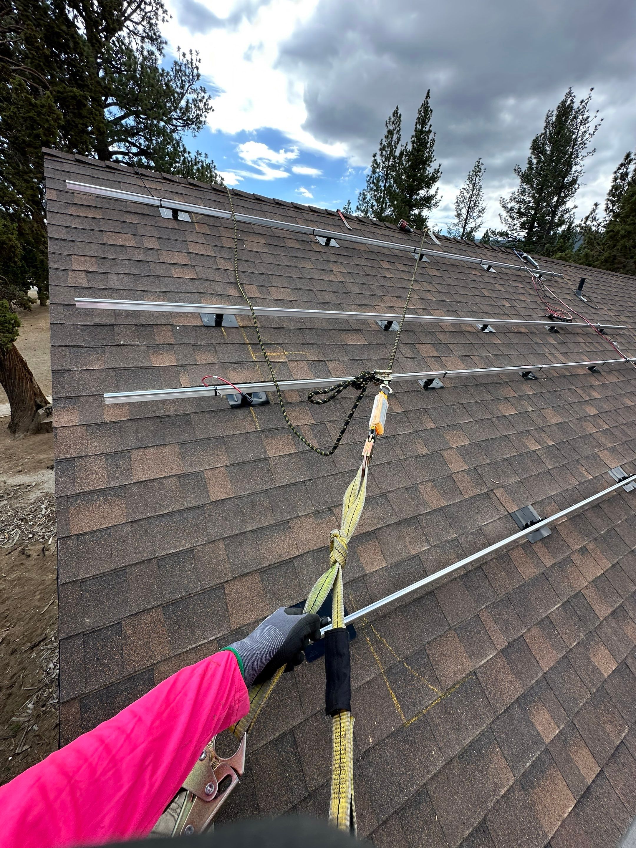 Big Bear Solar Power Installation with Tesla Powerwall by VIBE SOLAR