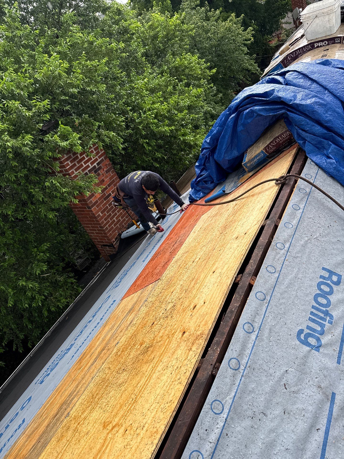 Arlington: Residential Roof Replacement with CertainTeed Landmark Pro in Max Def Pewterwood by RM Banning, Inc.