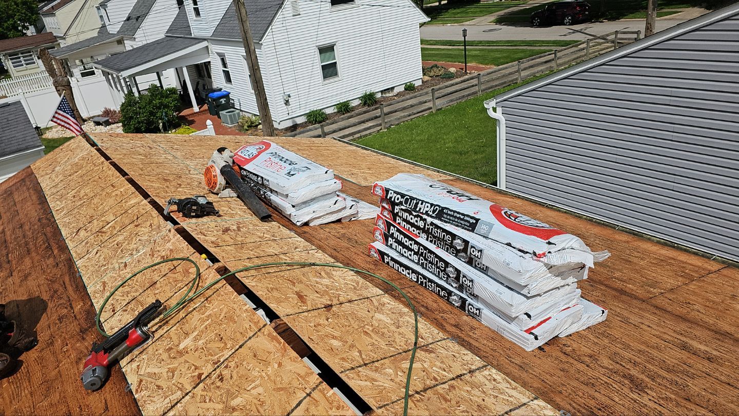 Atlas Pinnacle, Color, Black Shadow, Drip Edge, Color, White by Eagle Eye Roofing