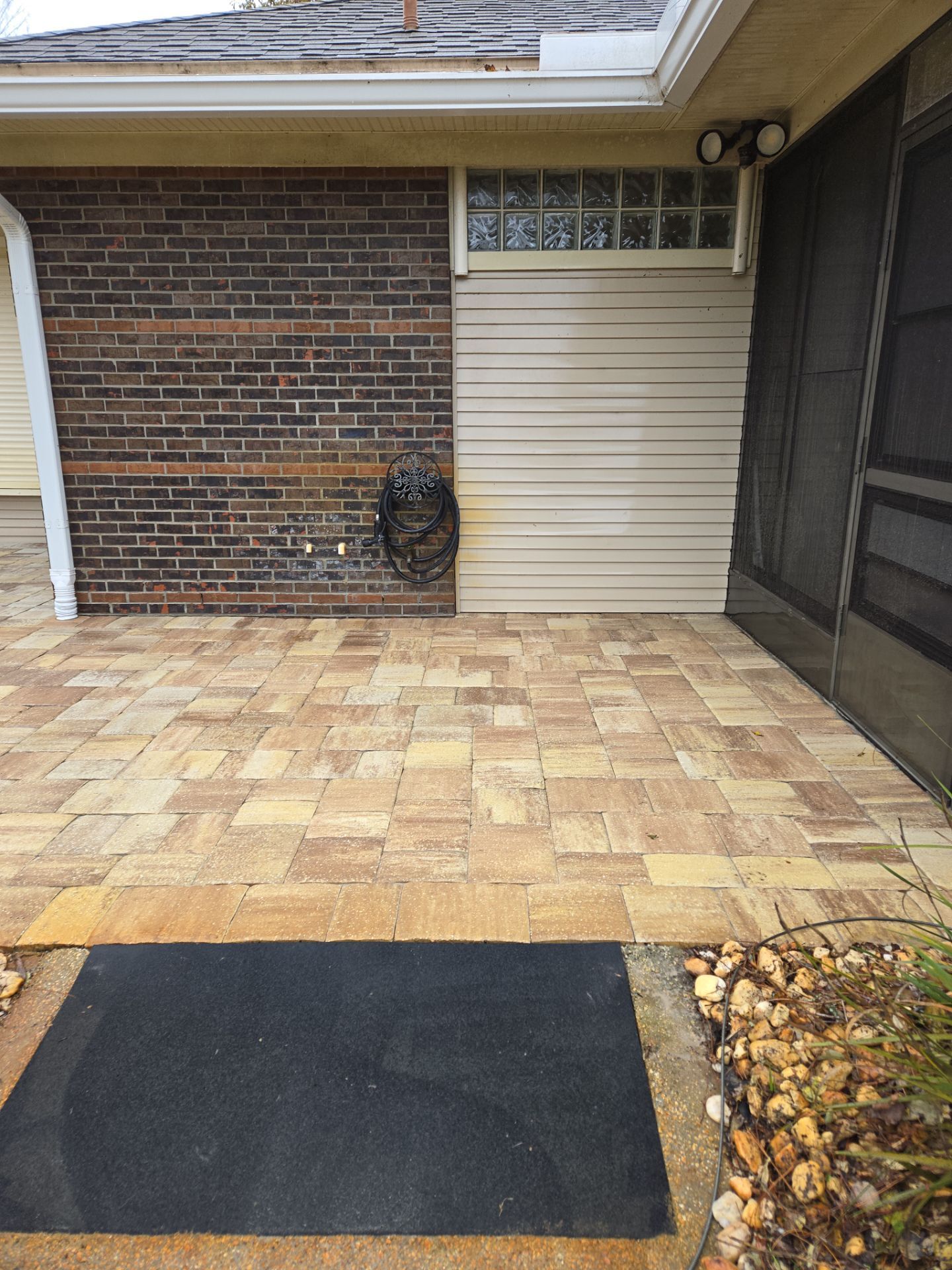 paver patio using Concrete Sealant by DuraSeal