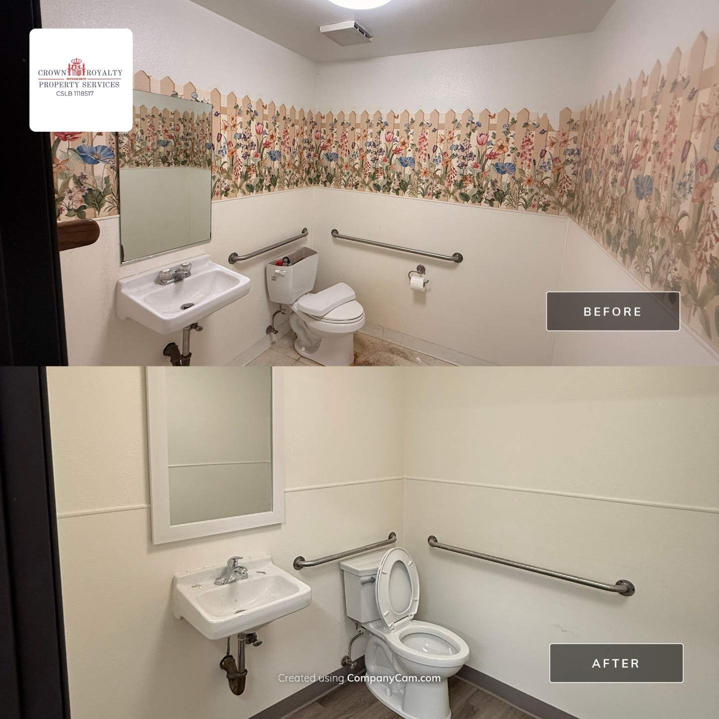 Before and After - ICSC by Crown Royalty Property Services 