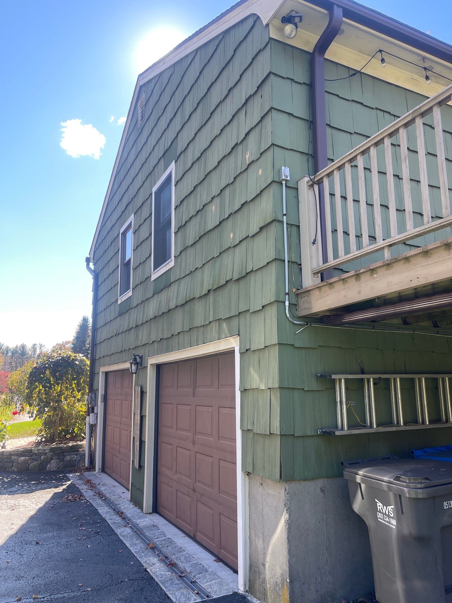Residential Roofing Installation using Owens Corning Duration Driftwood Siding Installation Using Cedar Impressions Pacific Blue by A Plus Exterior