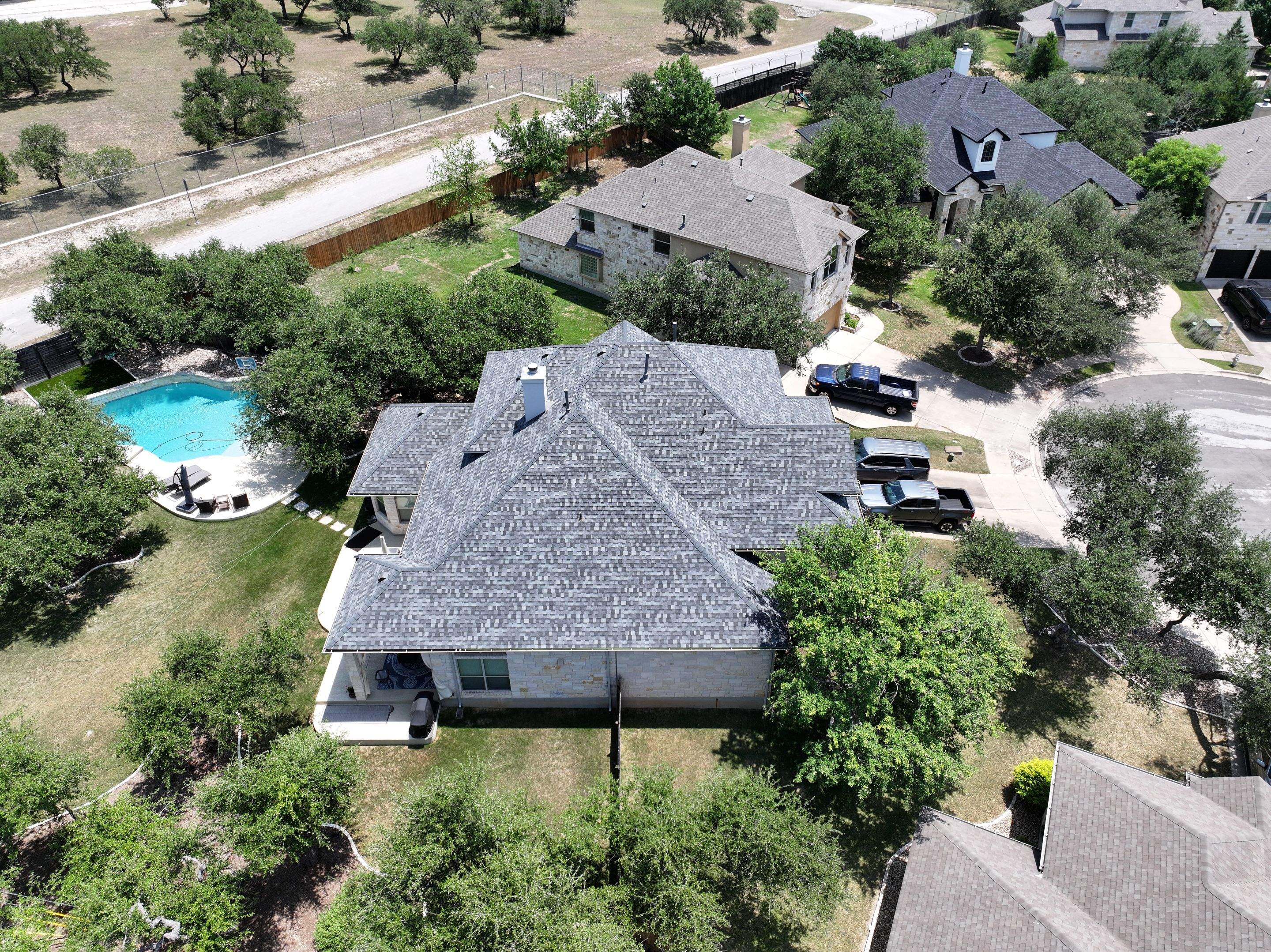 Summit Gray Shingles by Perennial Roofing 