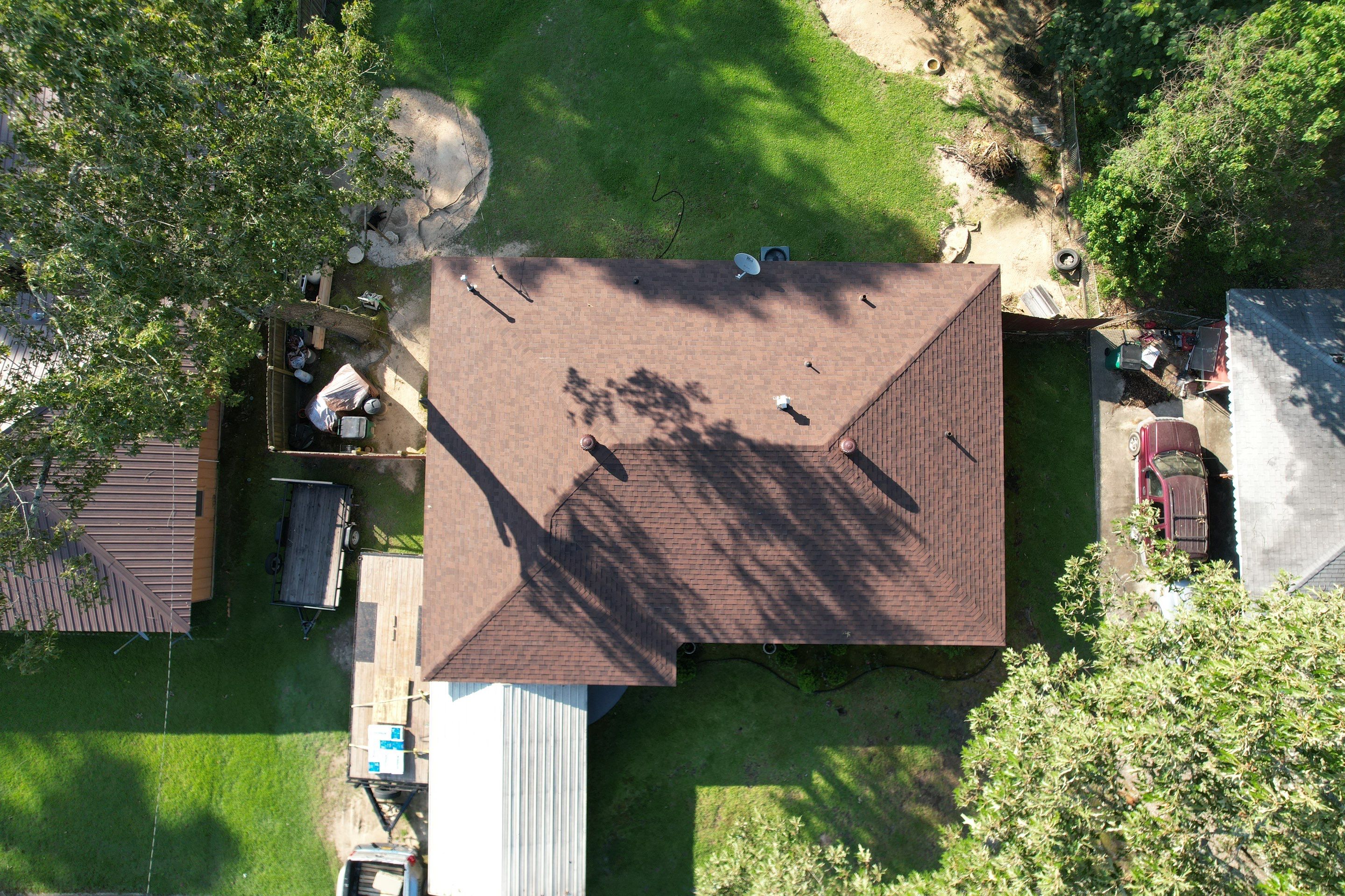 Storm Restoration Reroof: 40 Year Impact Rated Architectural Shingle by Hostetler Roofing