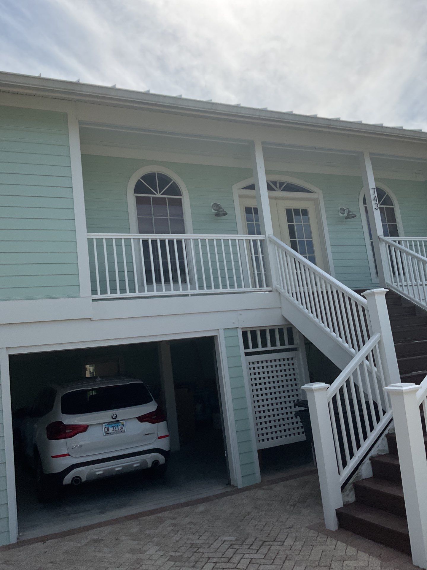 3x4 elbow Downspouts in Sanibel FL by Gutter Professors