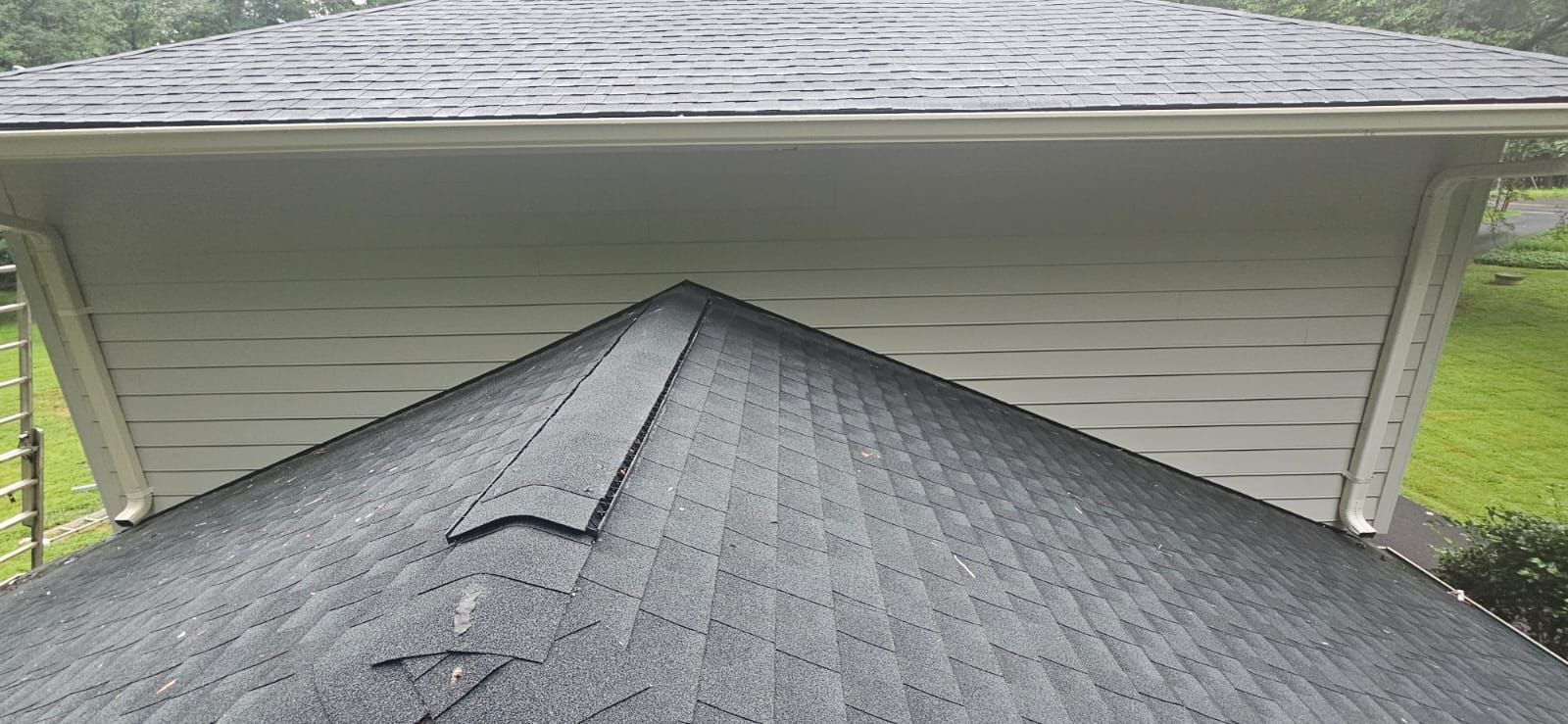 Great Falls: Siding Replacement with James Hardie Statement Beaded Plank in Cobblestone by RM Banning, Inc.