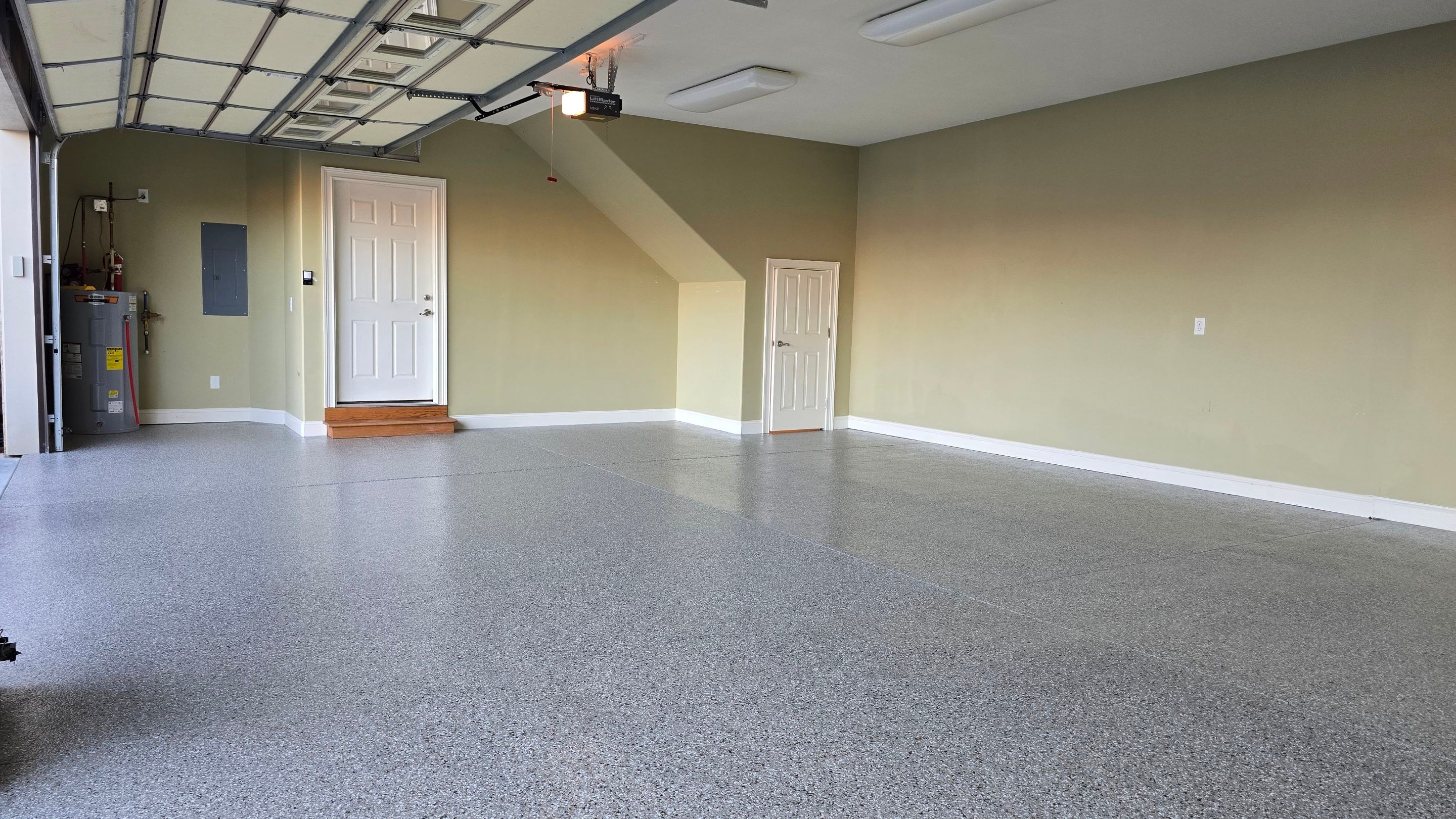 Garage using Creekbed by Elite Floor Solutions