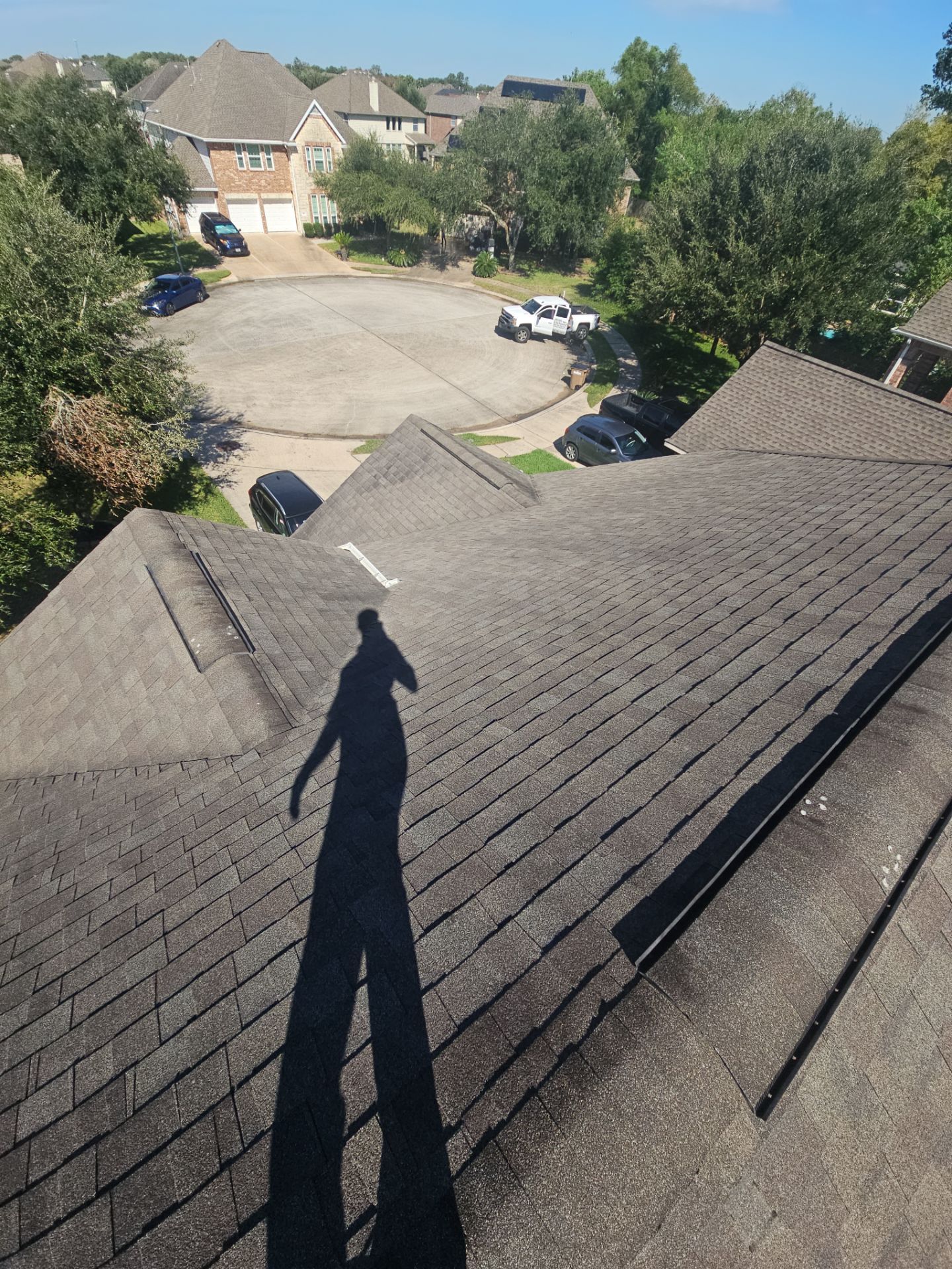 Hail Damage using Owen's Corning Duration (Lifetime) Shingles by Roof Repair Company