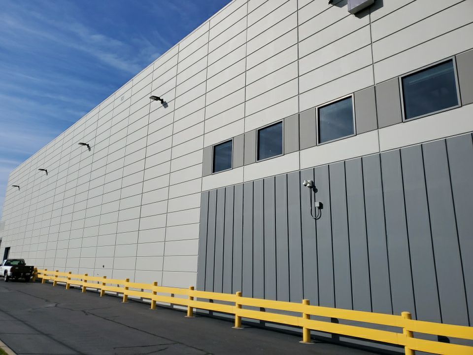 Tilt-up Precast Exterior Warehouse Painting by Paint Platoon USA