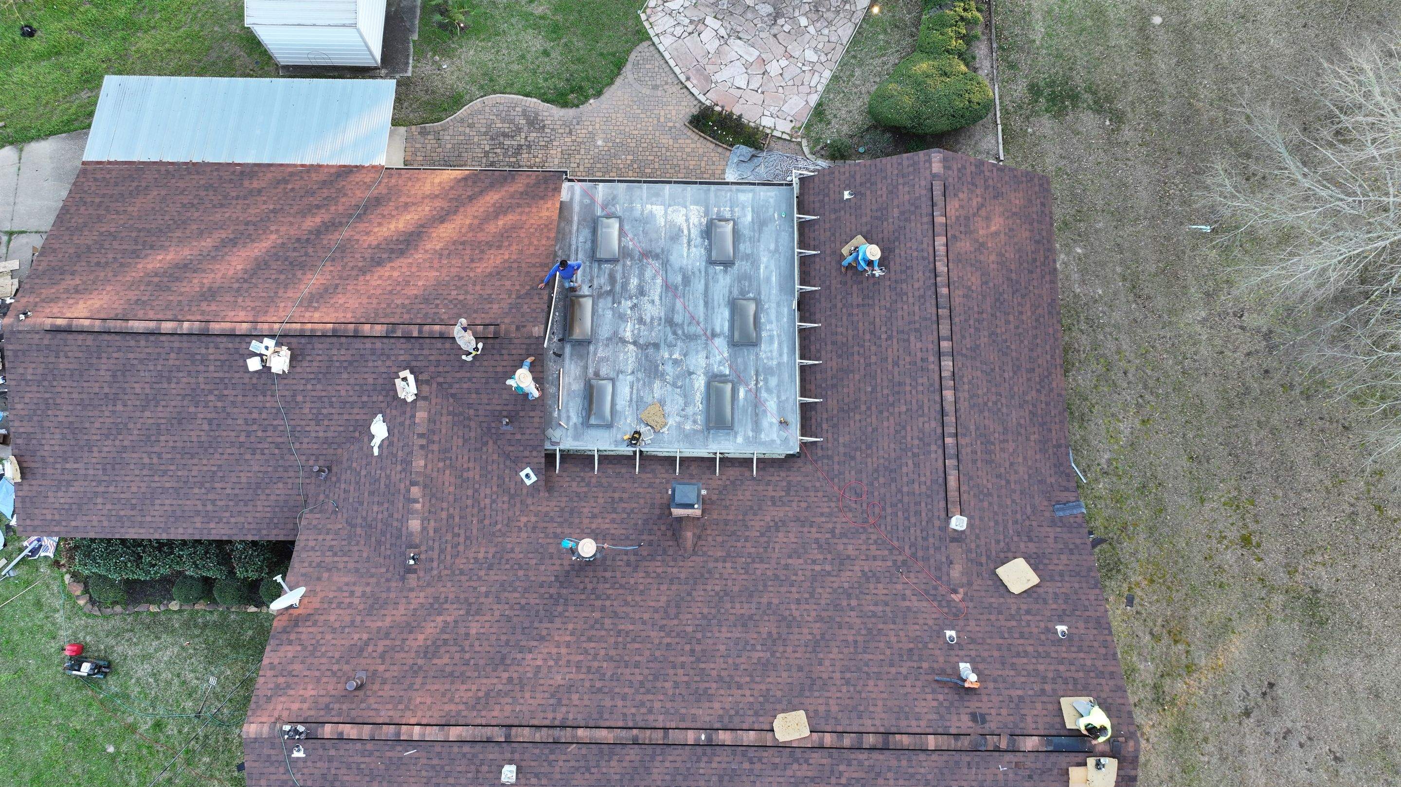 Complete Roof Replacement — Huntsville, TX by PL Roofing & SB Roofing, LLC.